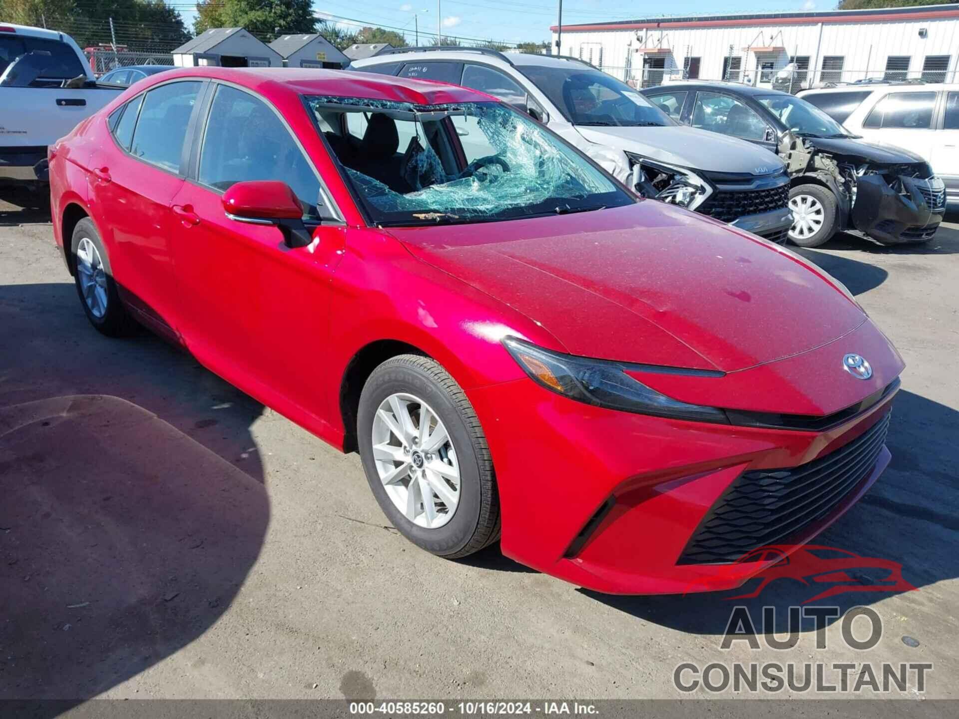 TOYOTA CAMRY 2025 - 4T1DAACK3SU013561