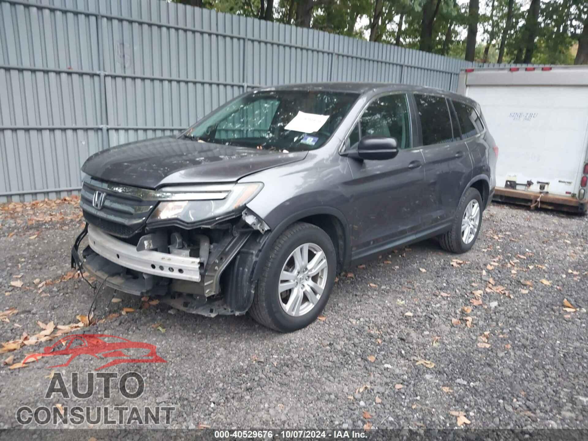 HONDA PILOT 2016 - 5FNYF6H10GB045243