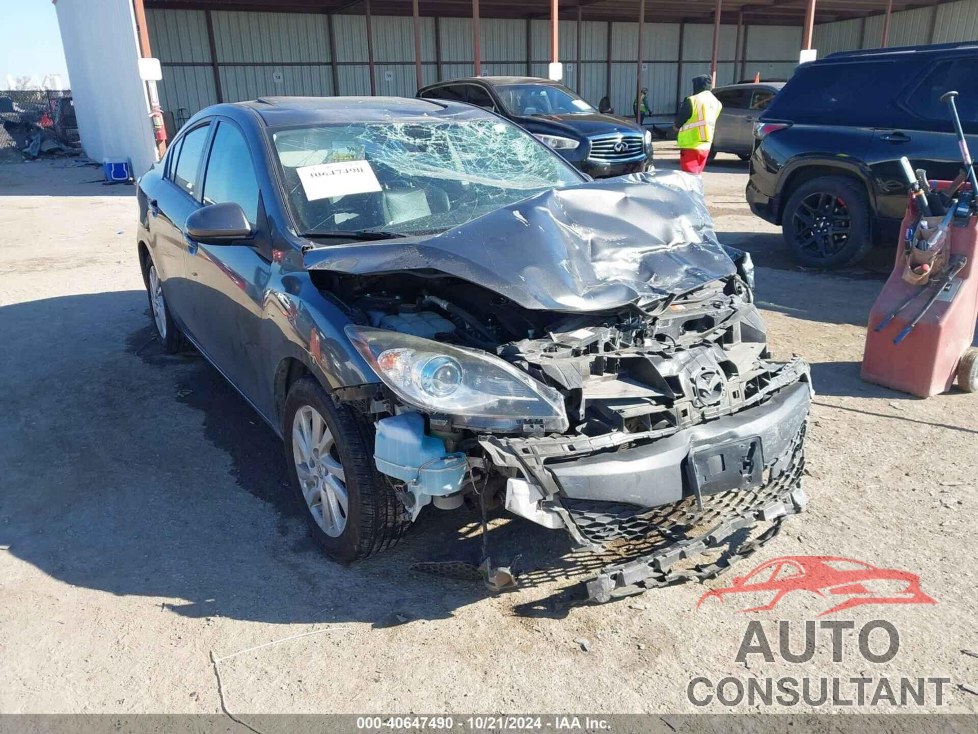 MAZDA MAZDA3 2012 - JM1BL1W77C1664708