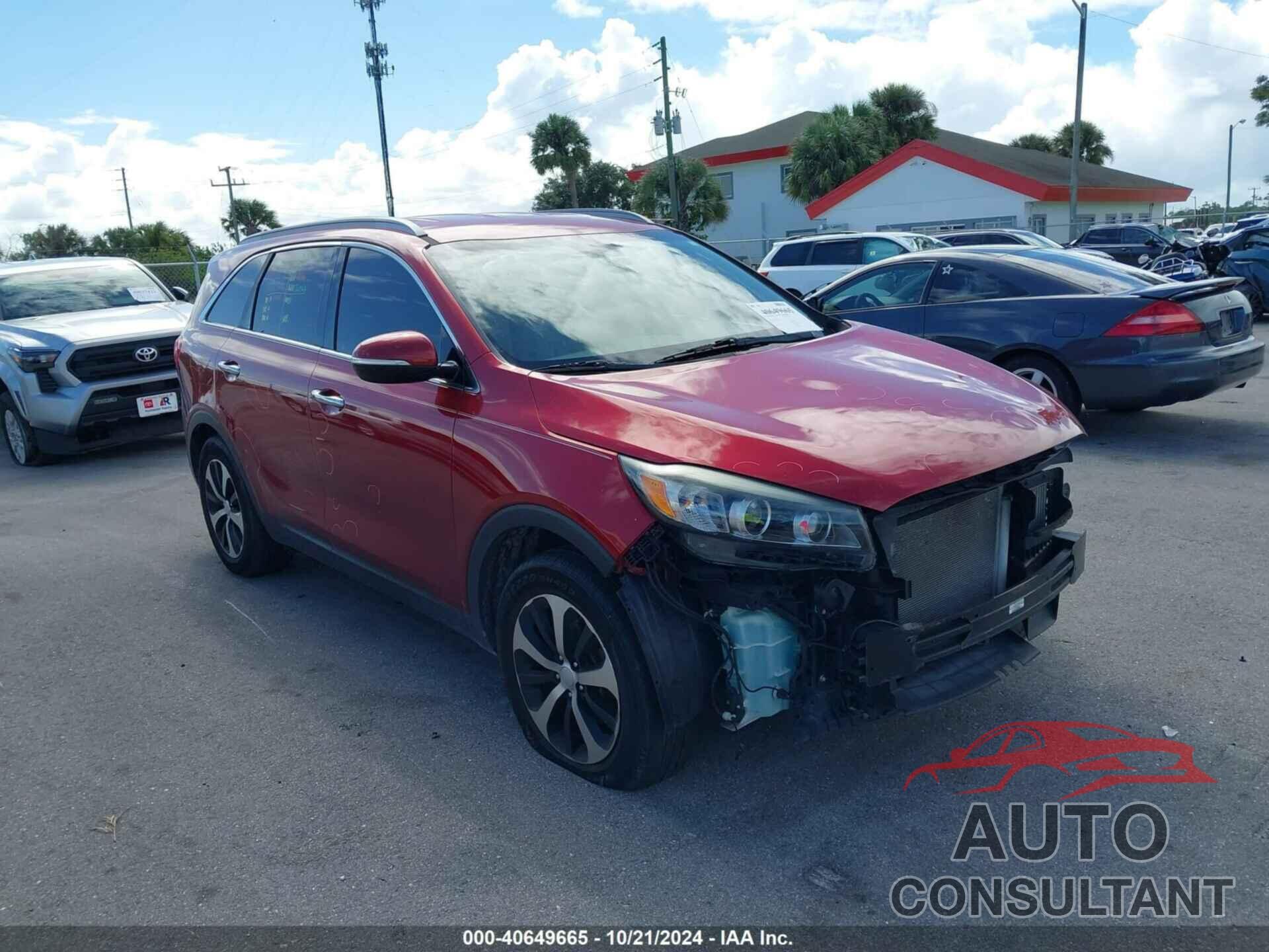 KIA SORENTO 2017 - 5XYPH4A18HG242398