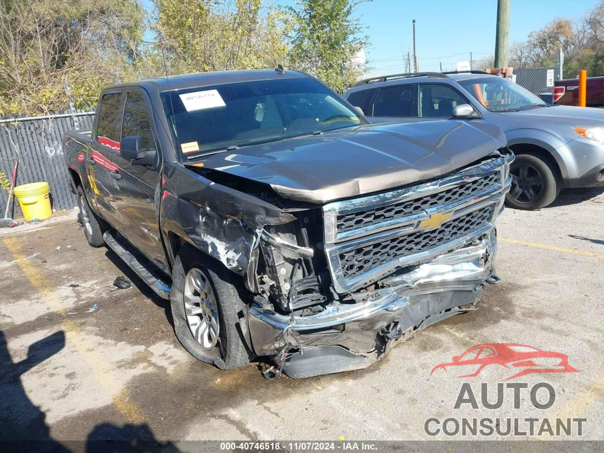 CHEVROLET SILVERADO 1500 2014 - 3GCUKREC6EG164472