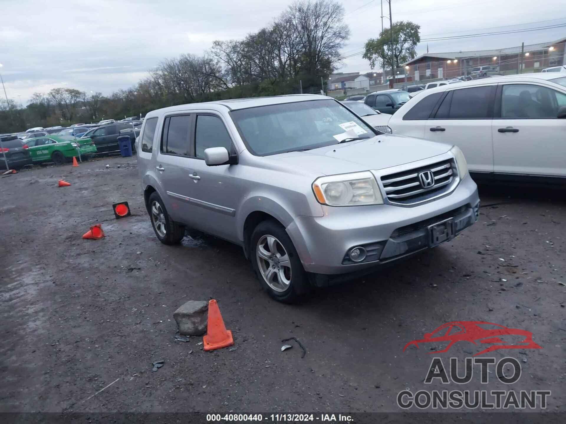 HONDA PILOT 2012 - 5FNYF3H57CB029438