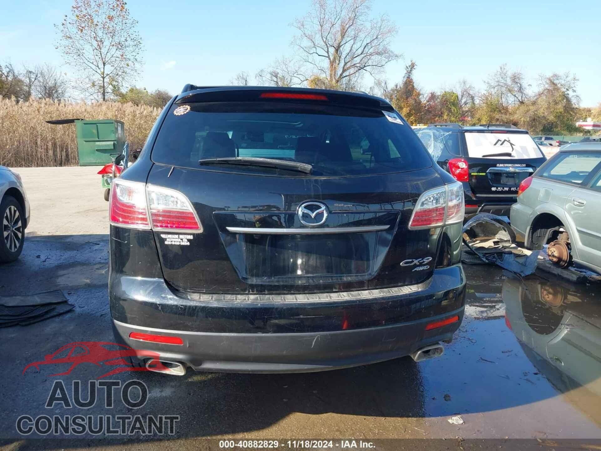 MAZDA CX-9 2011 - JM3TB3CV2B0308393