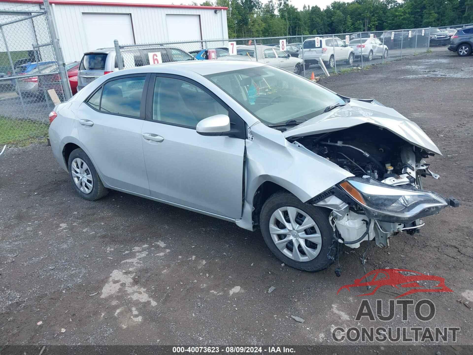 TOYOTA COROLLA 2016 - 2T1BURHE8GC741191