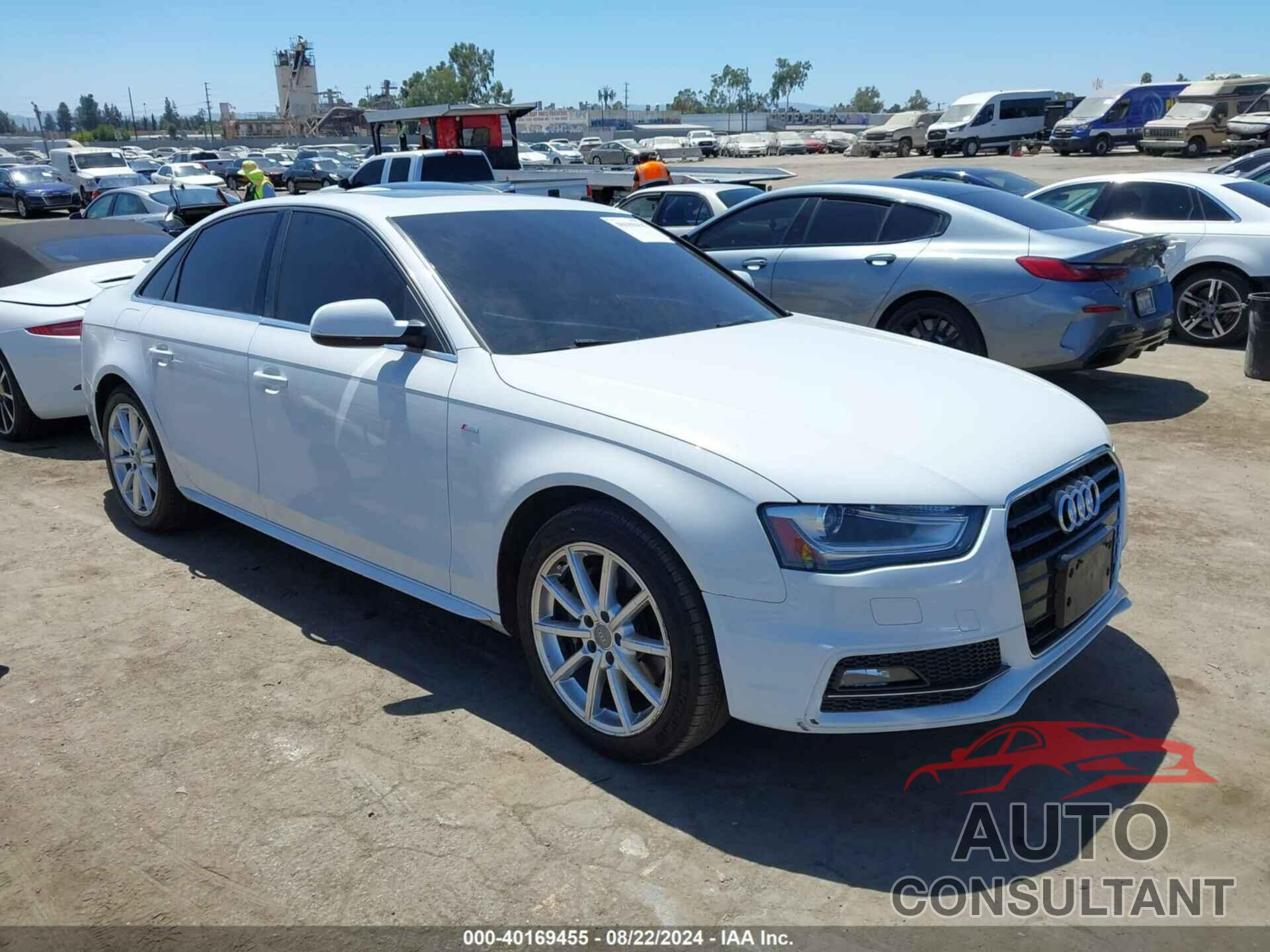 AUDI A4 2016 - WAUAFAFLXGN016582