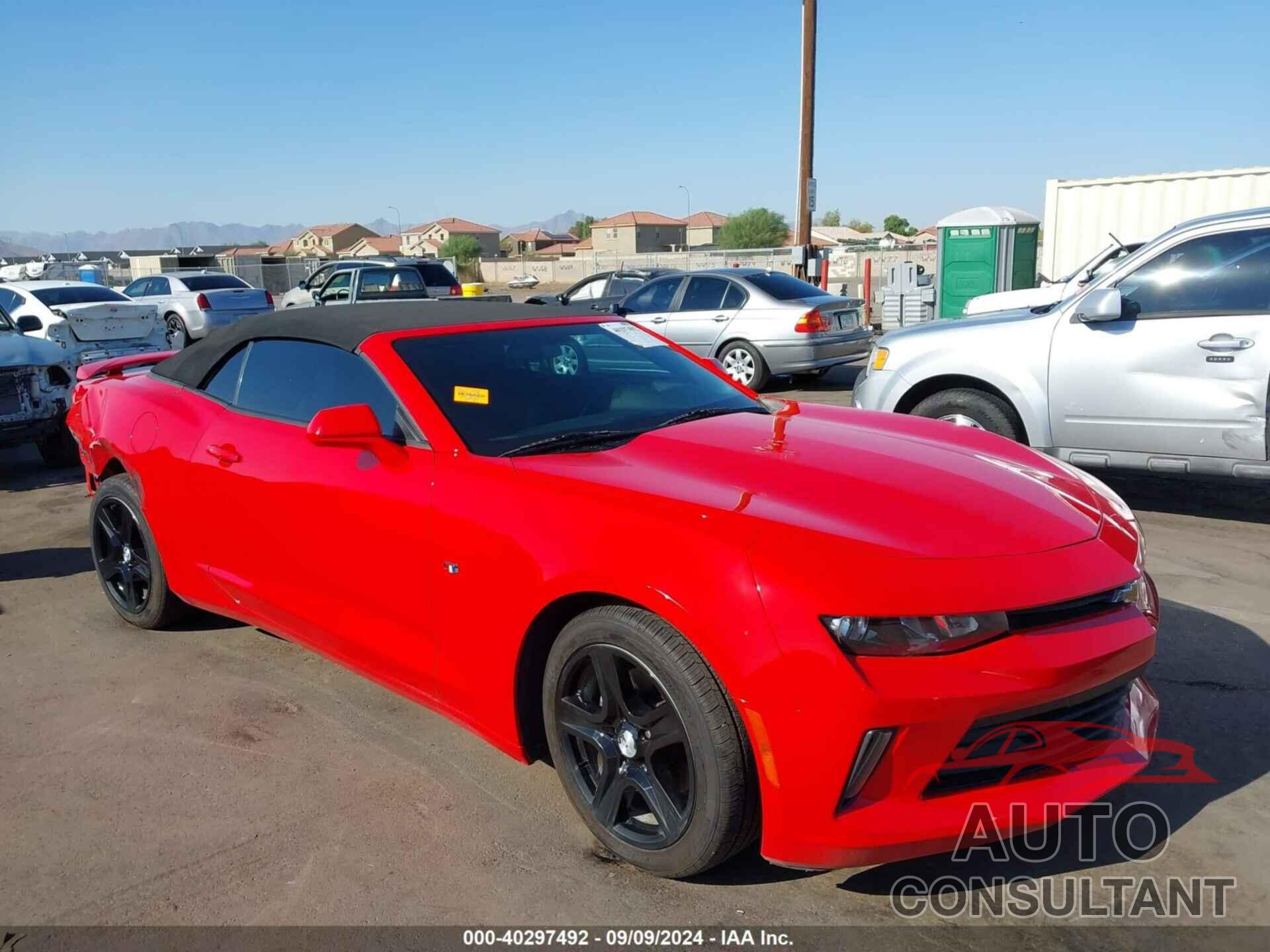 CHEVROLET CAMARO 2018 - 1G1FB3DS1J0176664