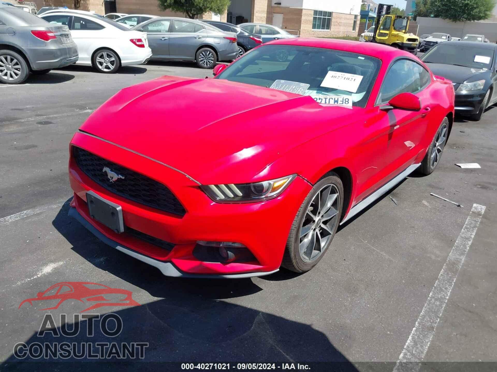 FORD MUSTANG 2017 - 1FA6P8TH8H5358098