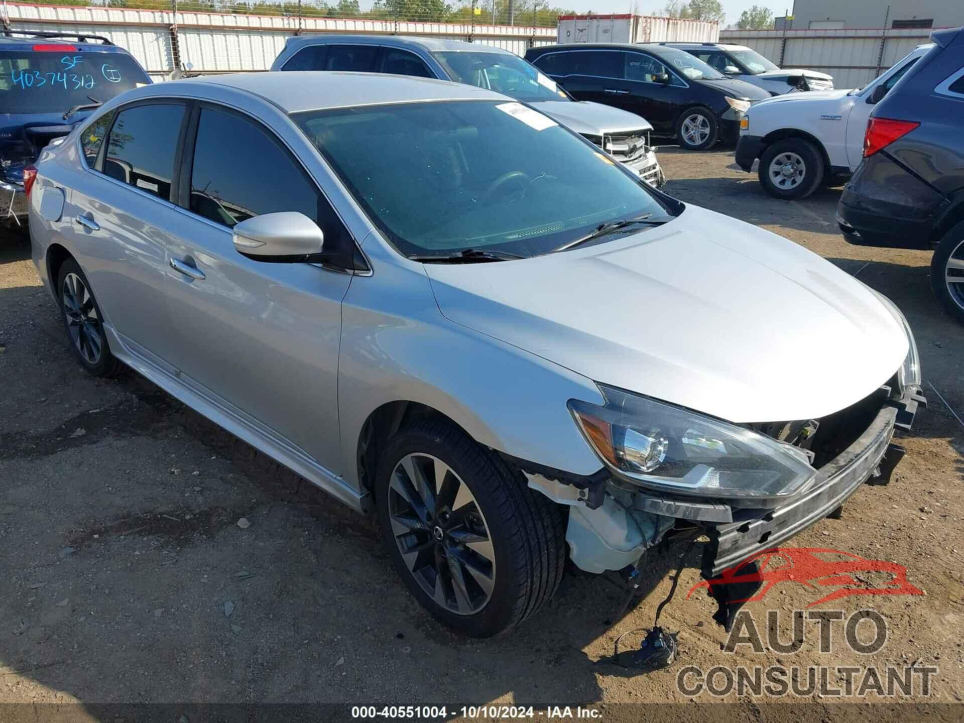 NISSAN SENTRA 2019 - 3N1AB7AP1KY207219