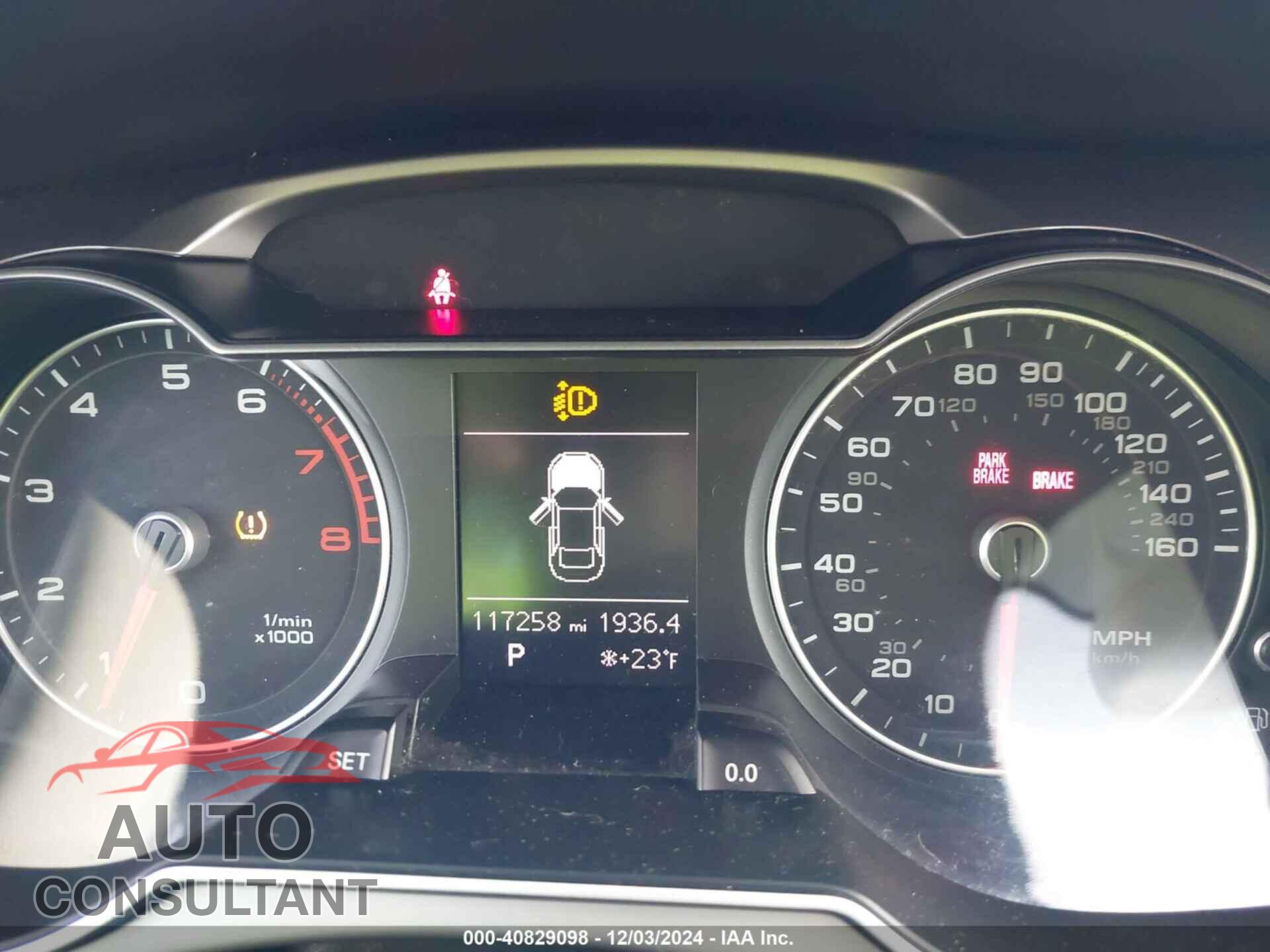 AUDI A4 2013 - WAUBFAFL3DN049732