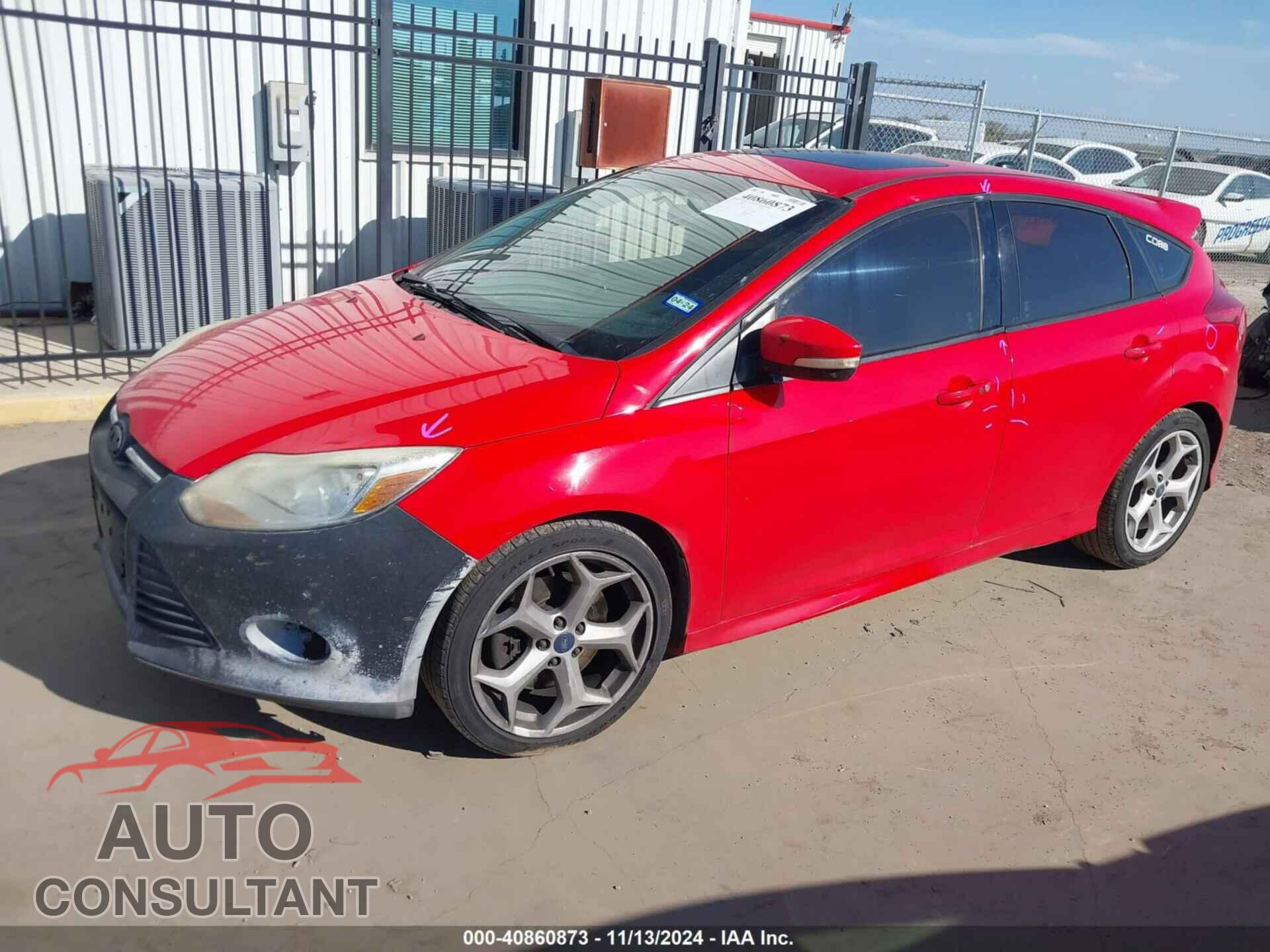 FORD FOCUS ST 2014 - 1FADP3L90EL168161