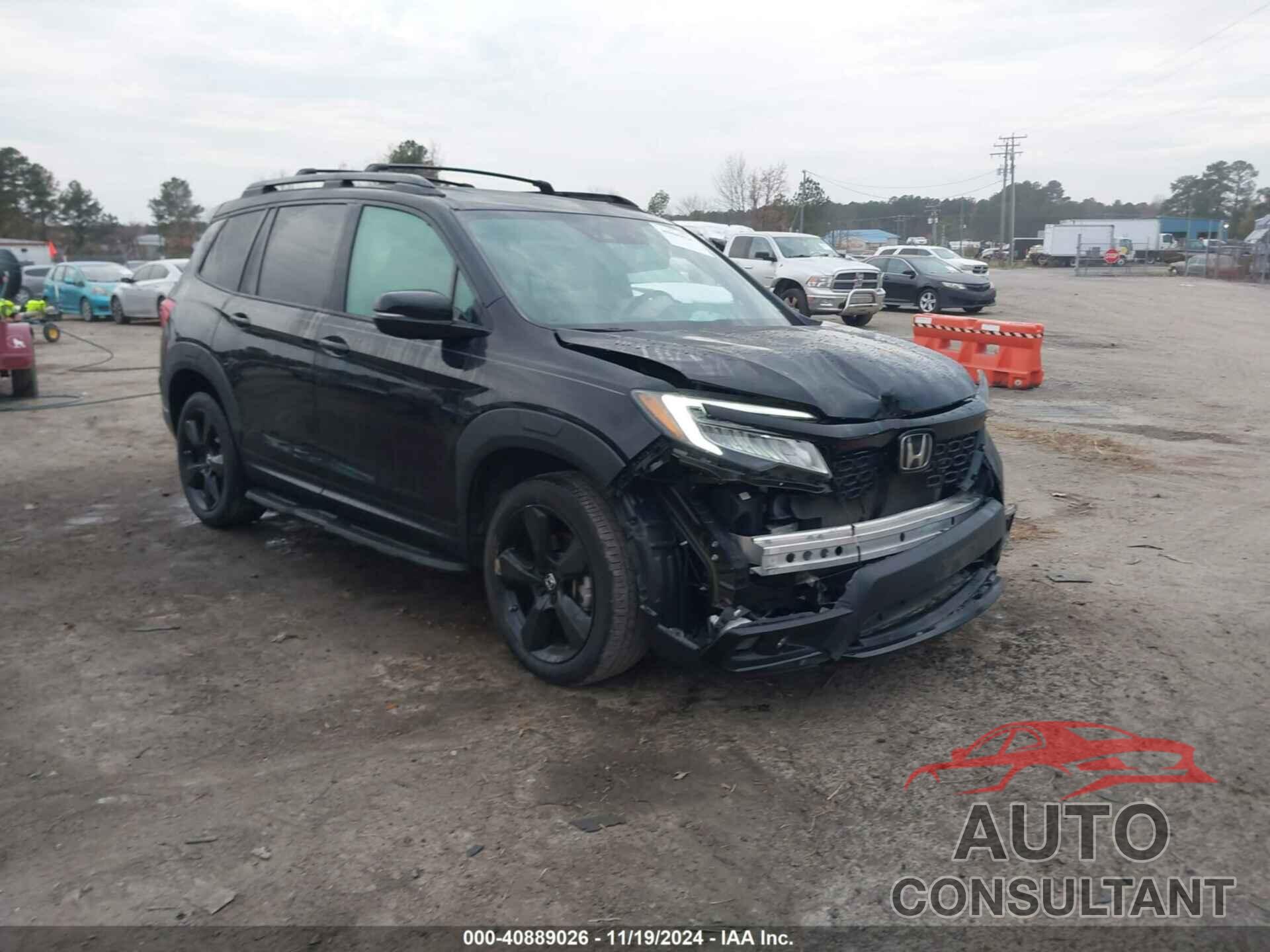 HONDA PASSPORT 2019 - 5FNYF8H06KB011707