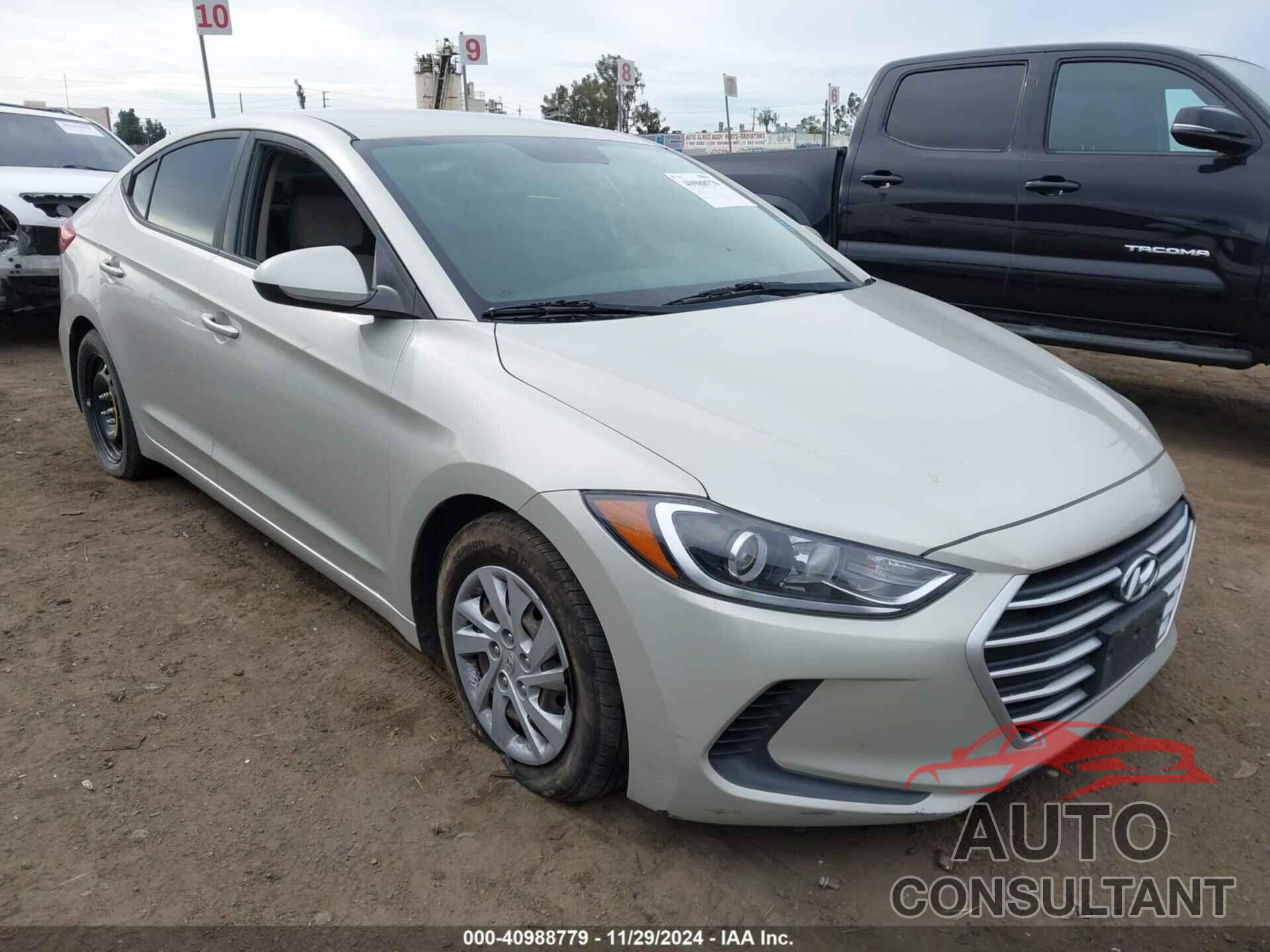 HYUNDAI ELANTRA 2017 - 5NPD74LF4HH185026