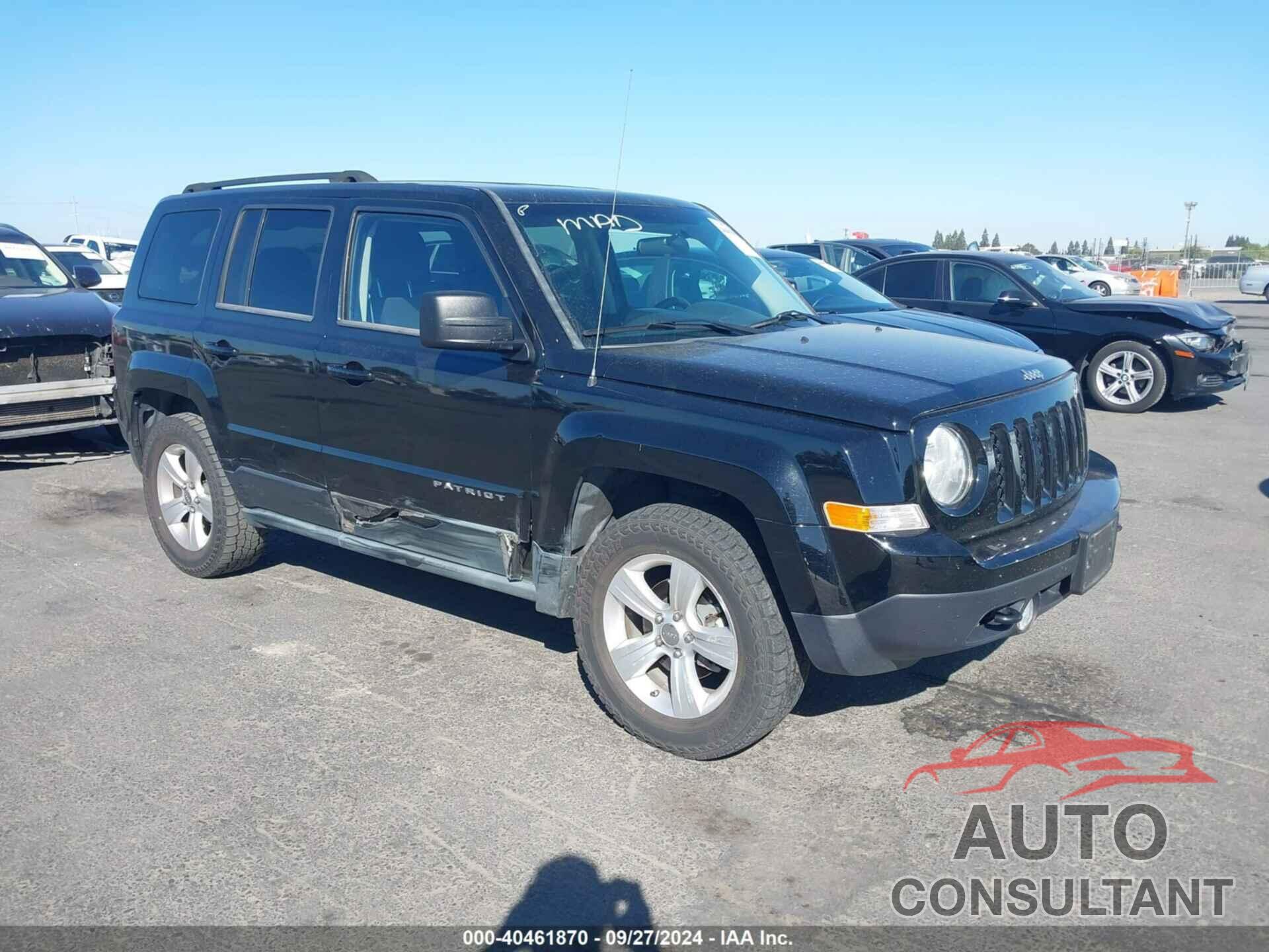 JEEP PATRIOT 2012 - 1C4NJRBBXCD509693