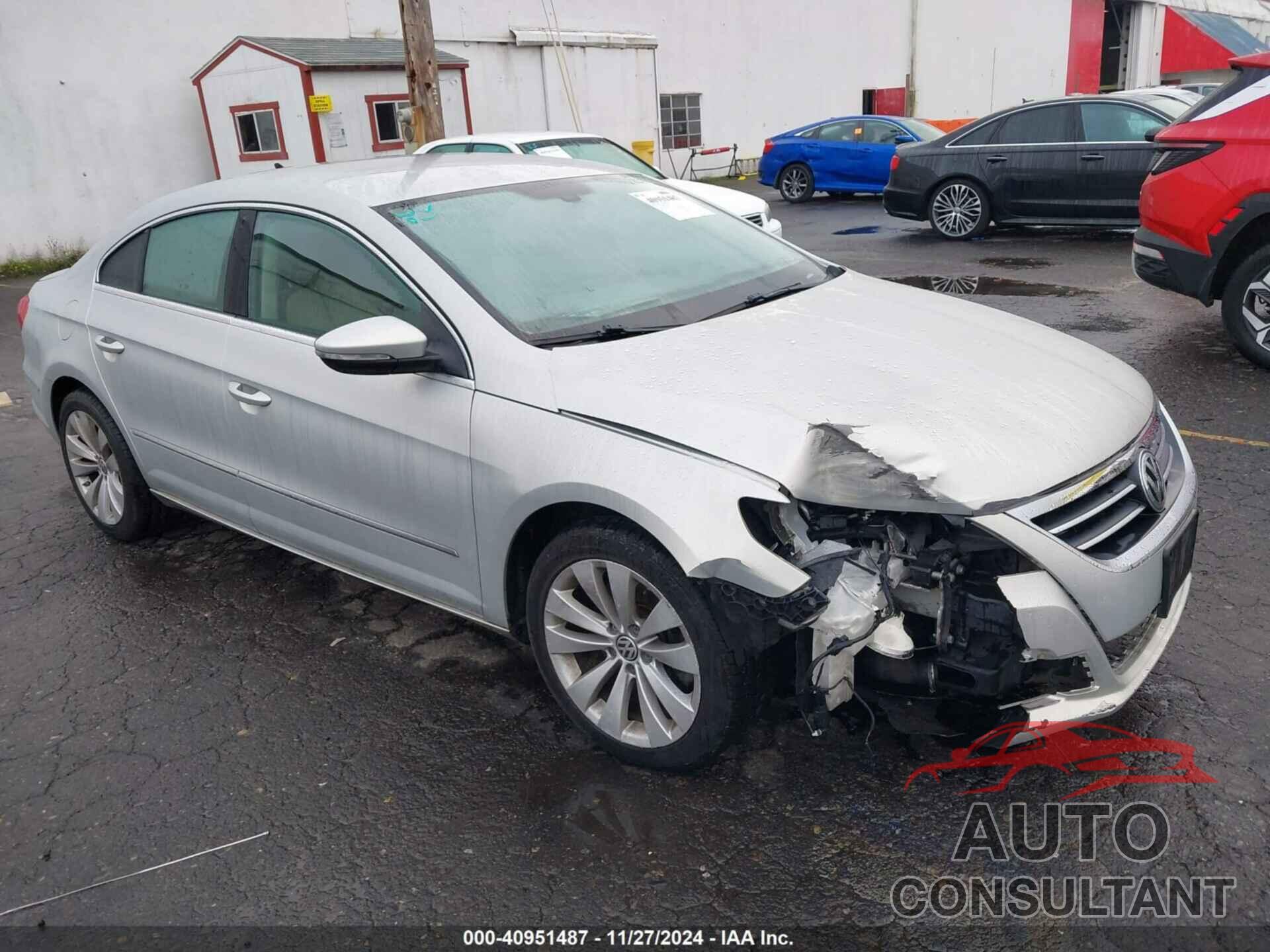 VOLKSWAGEN CC 2012 - WVWMP7AN1CE505780