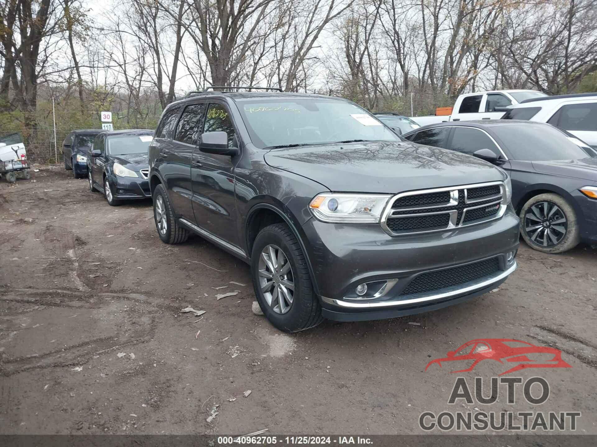 DODGE DURANGO 2017 - 1C4RDJAG8HC601454