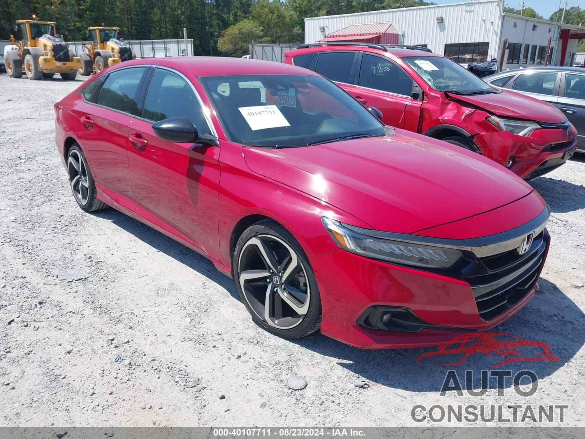 HONDA ACCORD 2021 - 1HGCV1F30MA067155