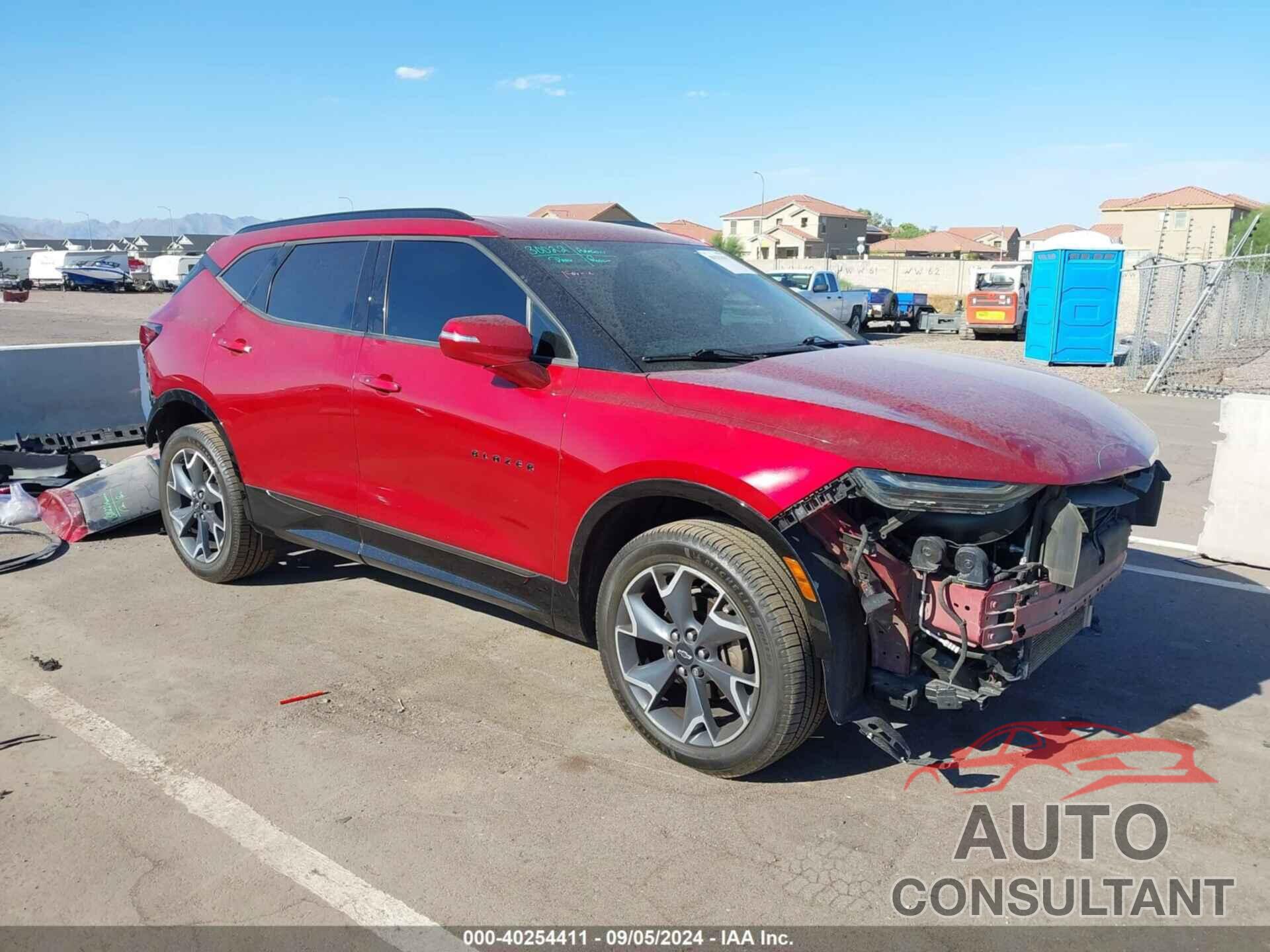 CHEVROLET BLAZER 2020 - 3GNKBERS5LS554210