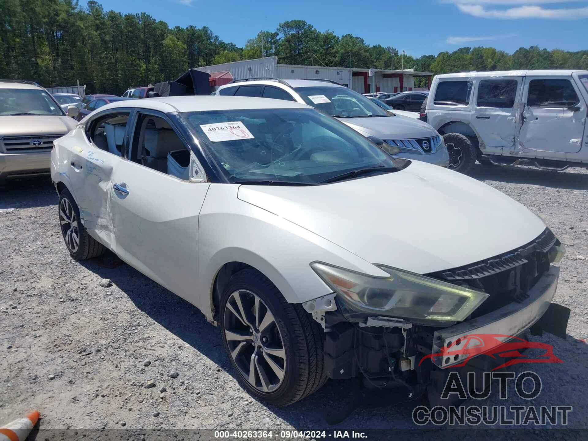 NISSAN MAXIMA 2016 - 1N4AA6AP3GC440521