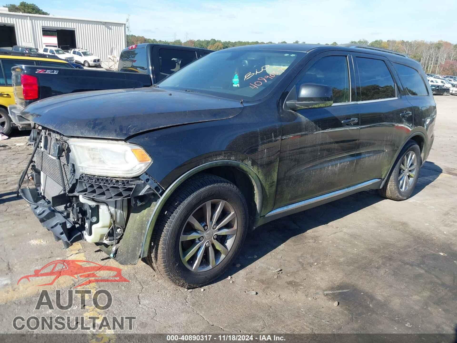 DODGE DURANGO 2016 - 1C4RDHAG5GC353297