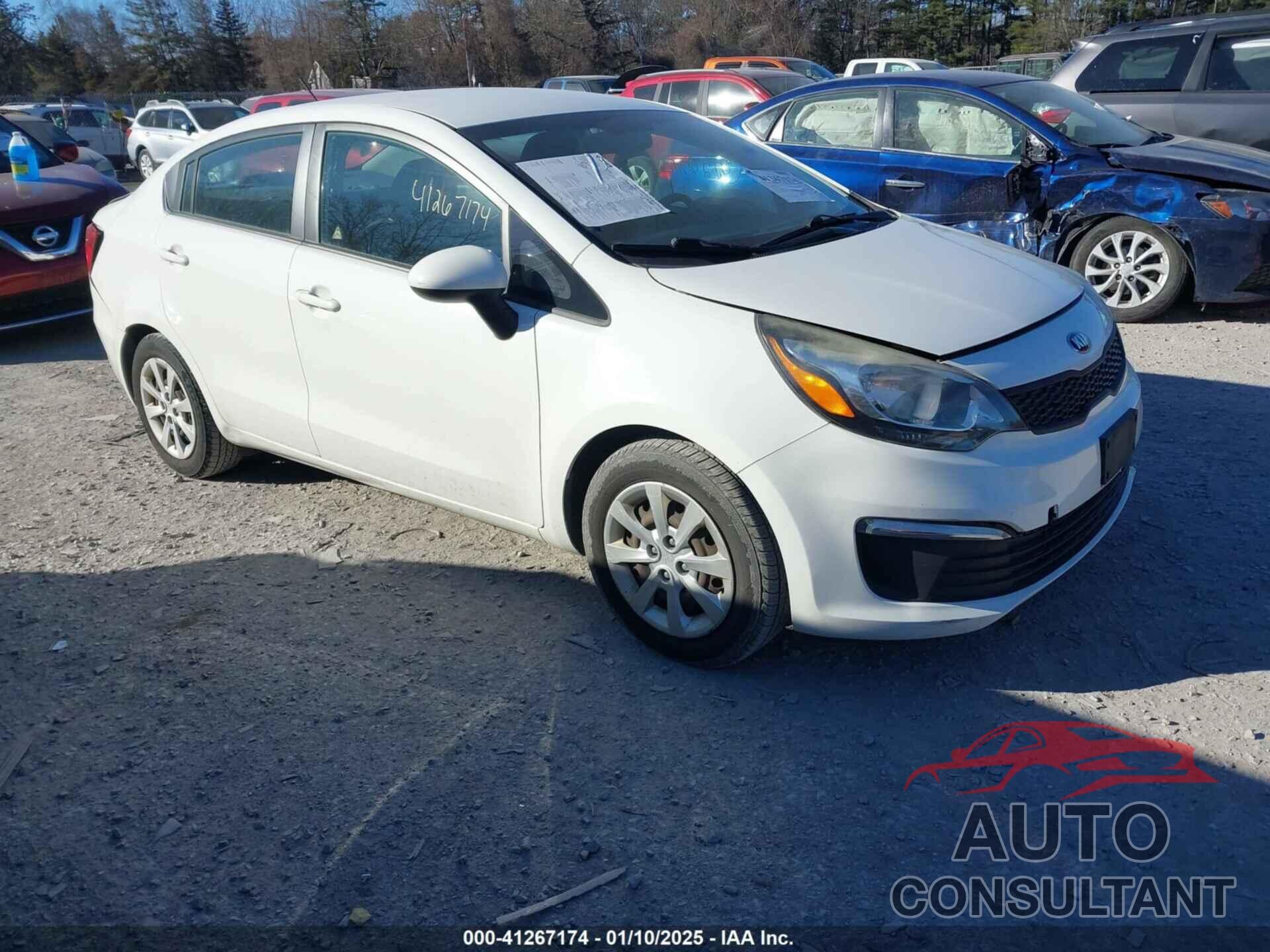 KIA RIO 2016 - KNADM4A31G6554576