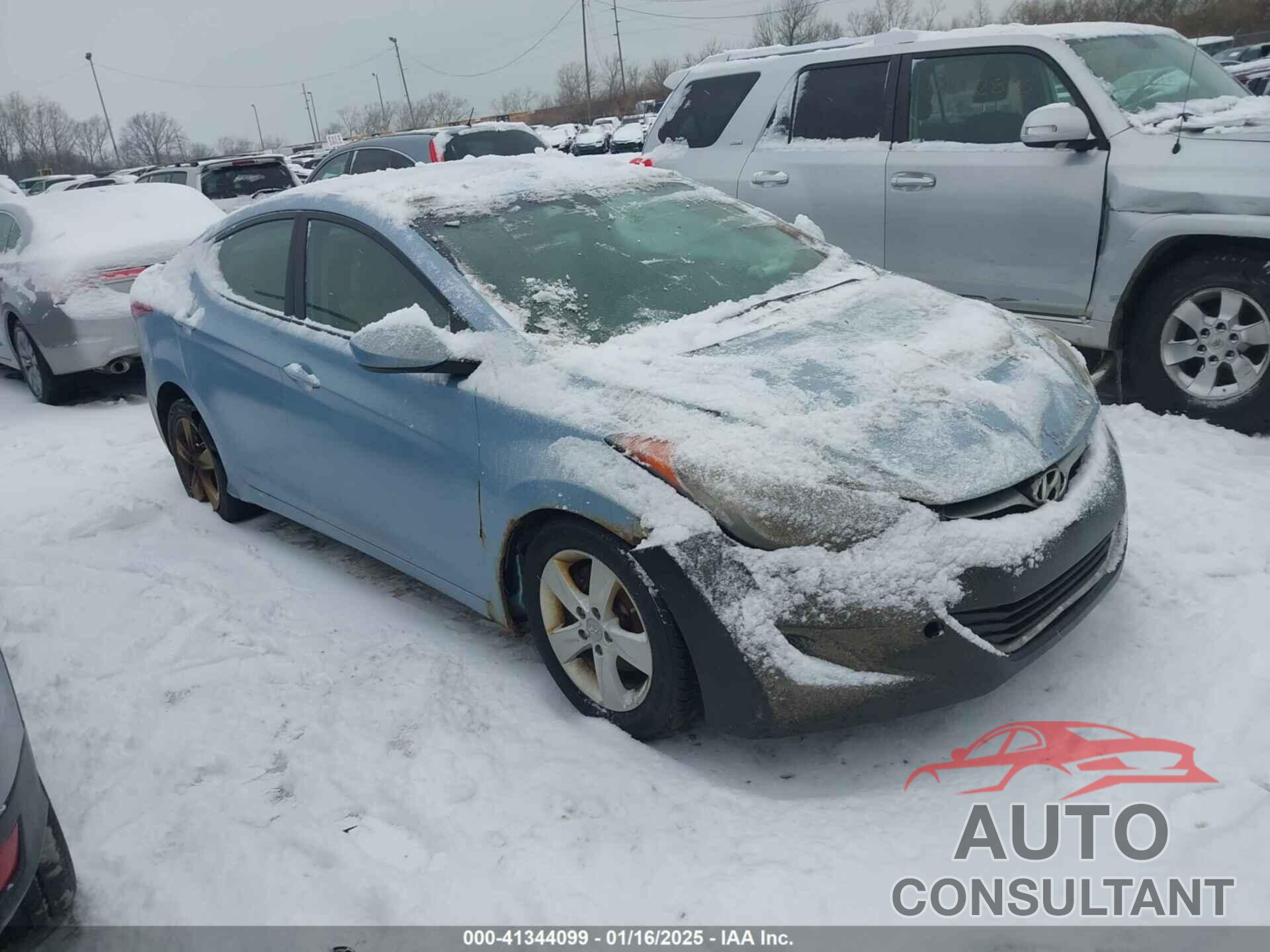 HYUNDAI ELANTRA 2011 - KMHDH4AE8BU116548