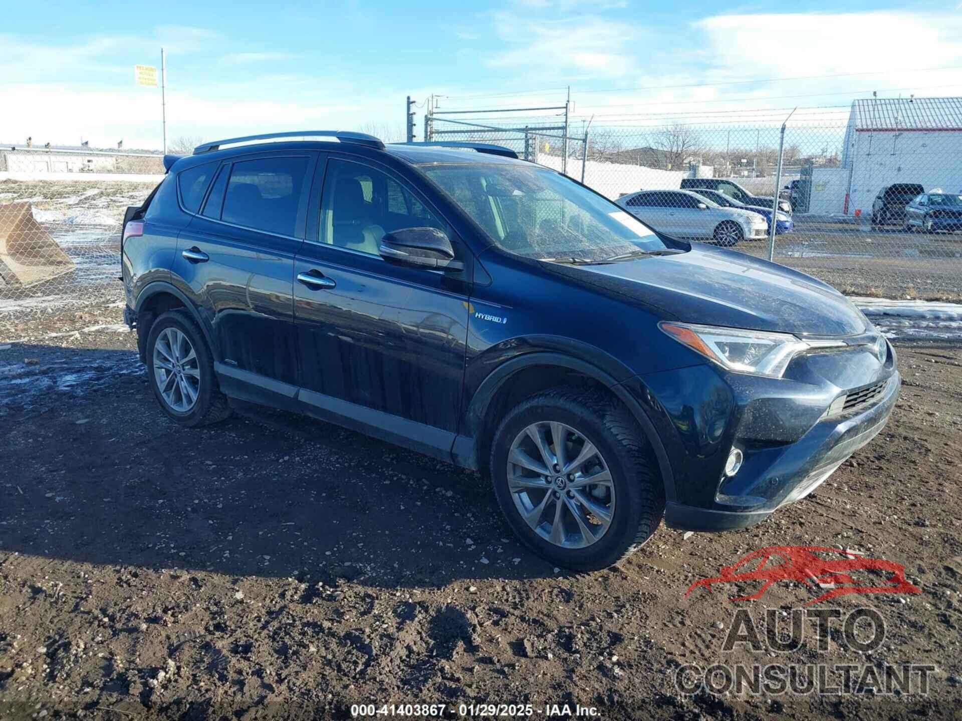 TOYOTA RAV4 HYBRID 2018 - JTMDJREV7JD210189