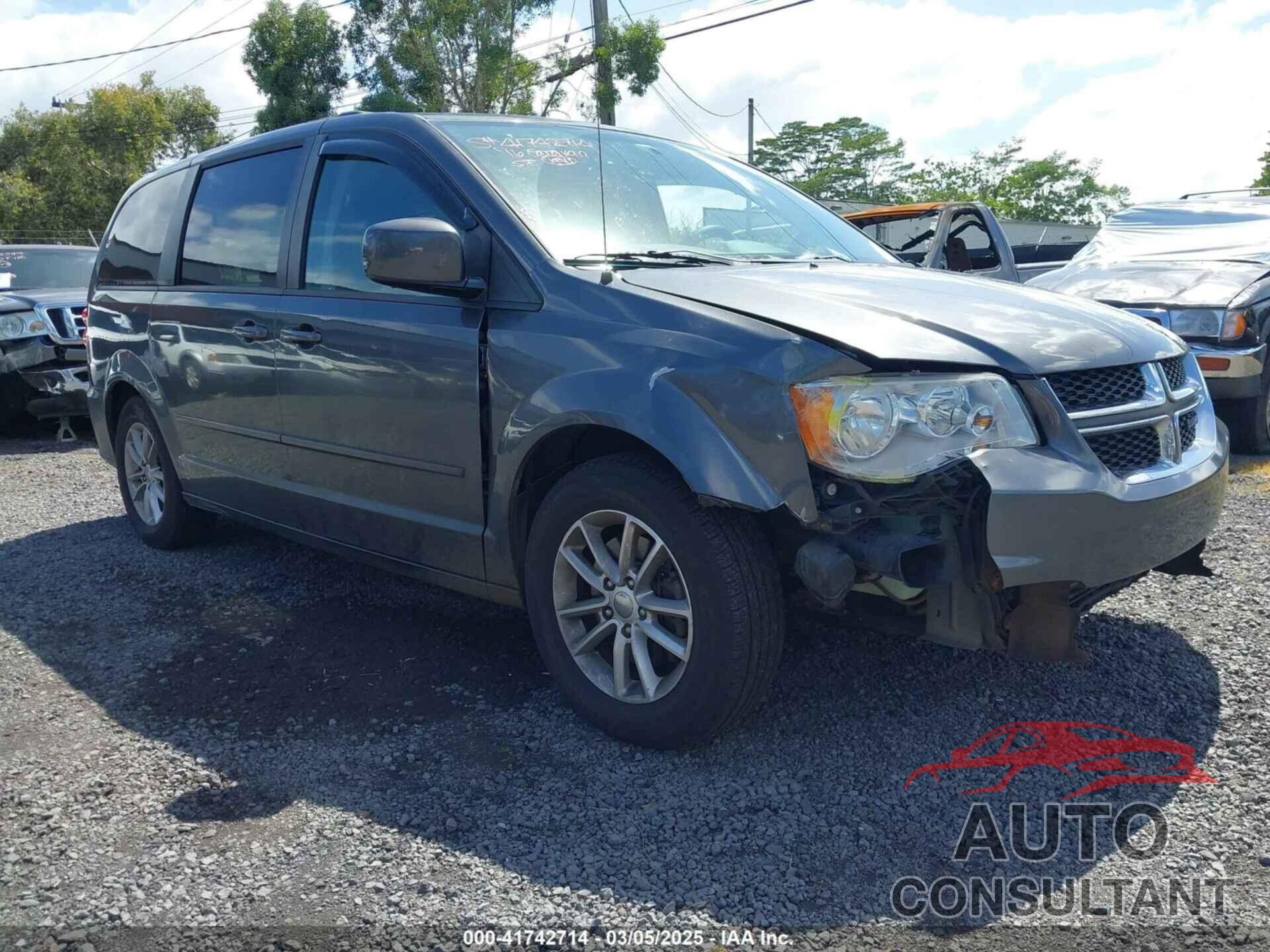 DODGE GRAND CARAVAN 2016 - 2C4RDGCG0GR271203