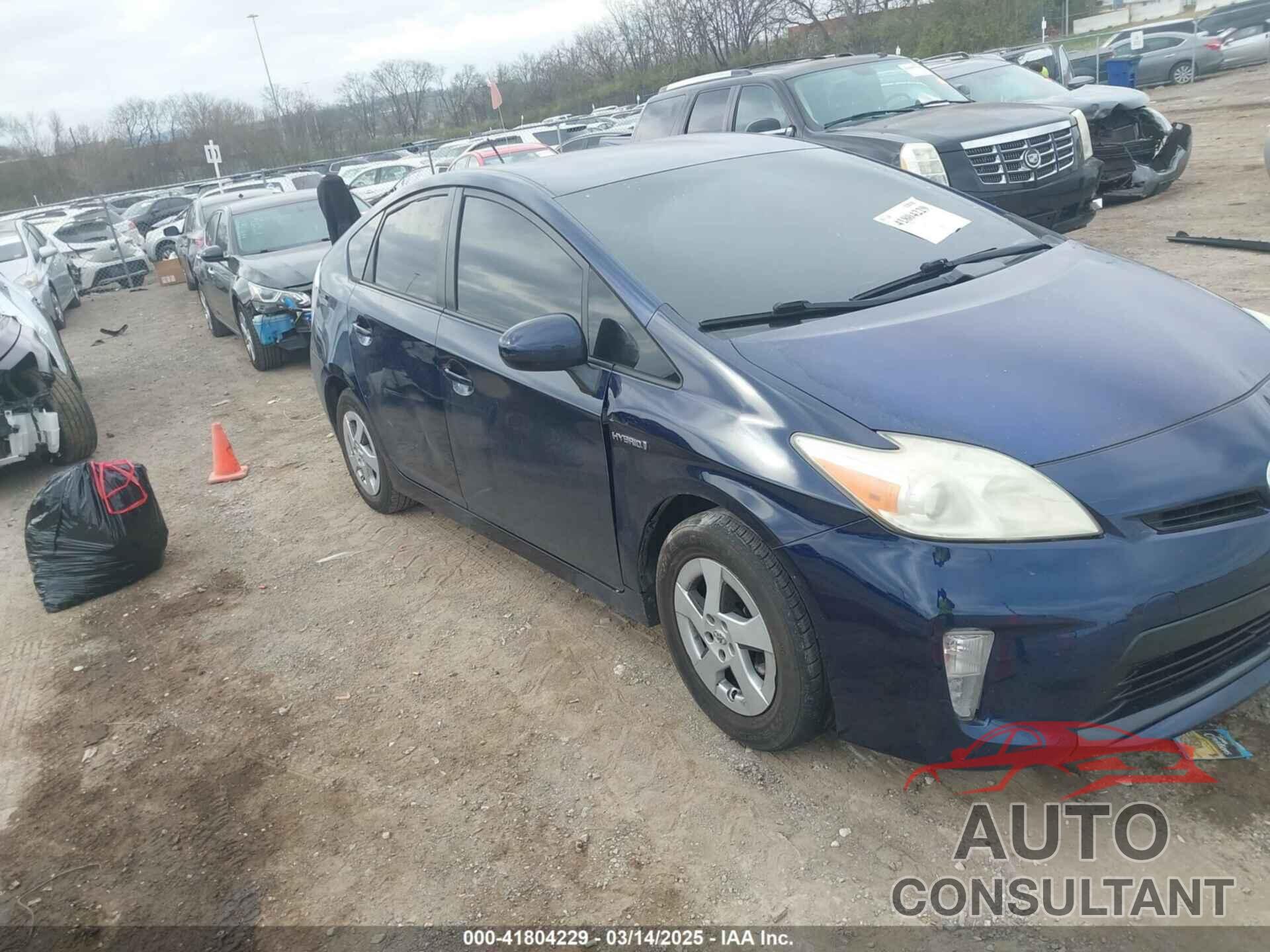 TOYOTA PRIUS 2012 - JTDKN3DU8C1595512