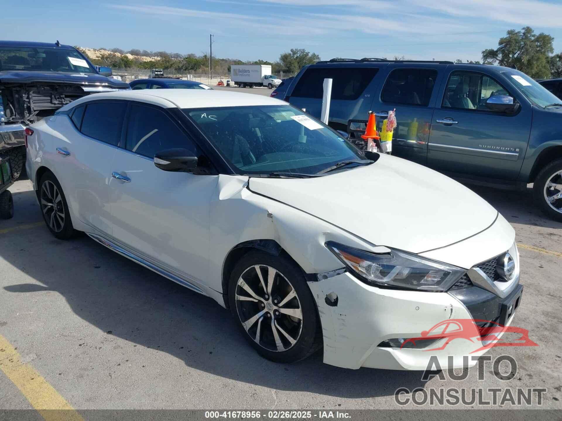 NISSAN MAXIMA 2017 - 1N4AA6AP7HC456500