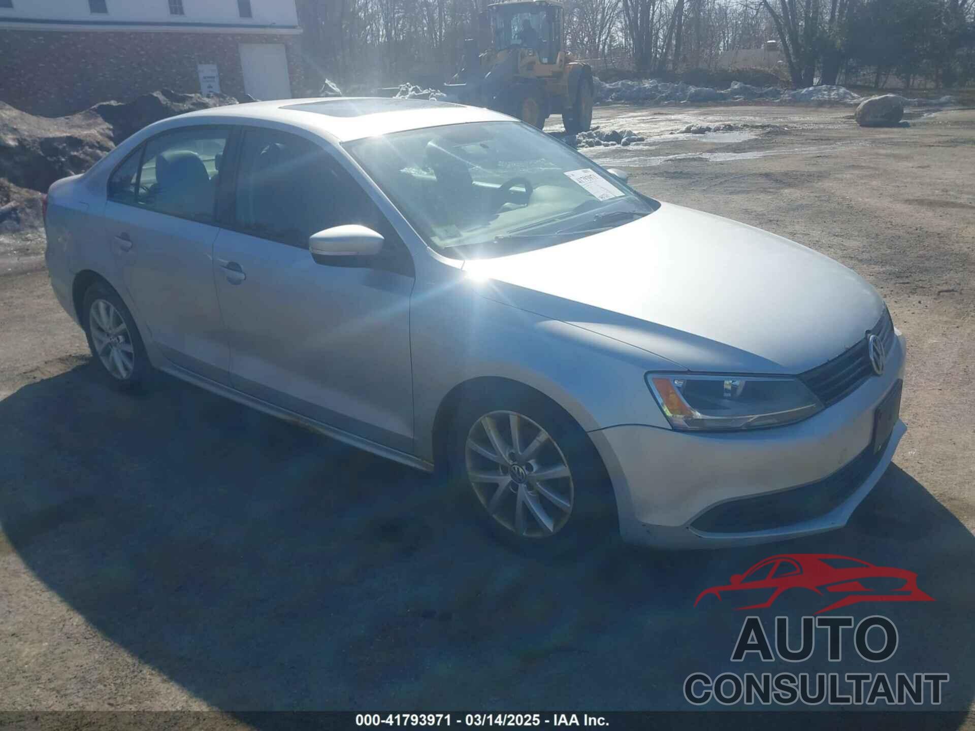 VOLKSWAGEN JETTA 2012 - 3VWDP7AJ2CM414893