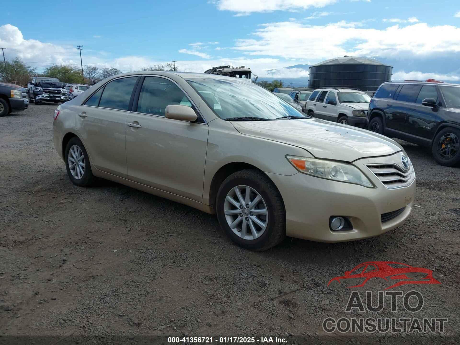 TOYOTA CAMRY 2010 - JTNBK3EK9A3048171