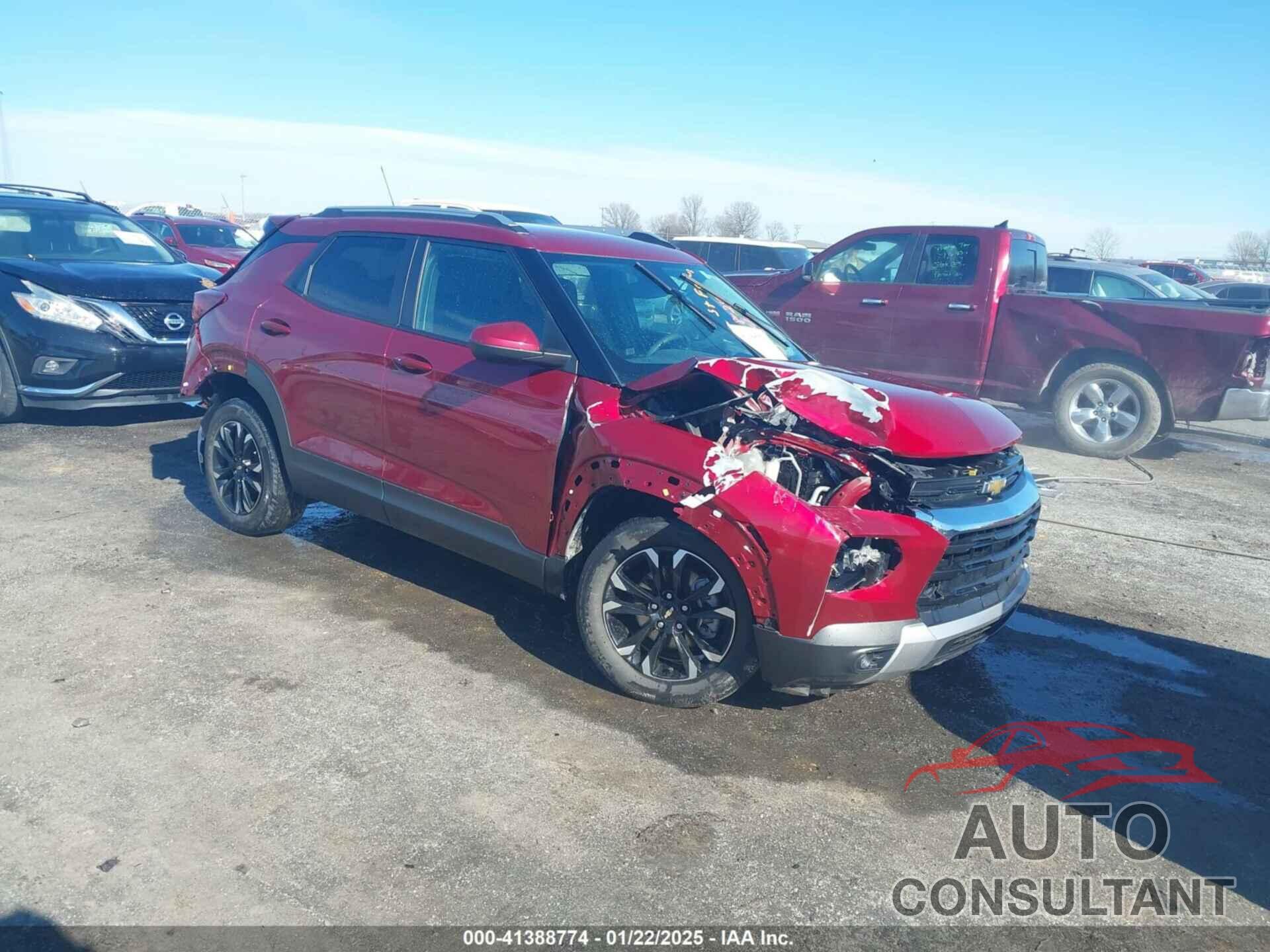 CHEVROLET TRAILBLAZER 2022 - KL79MPSL4NB118699