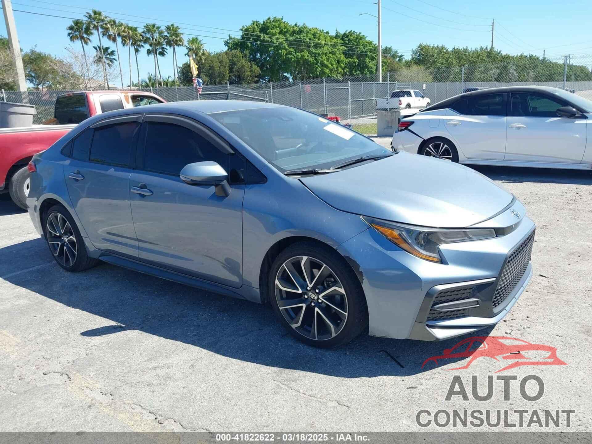 TOYOTA COROLLA 2021 - JTDS4MCE1MJ063524