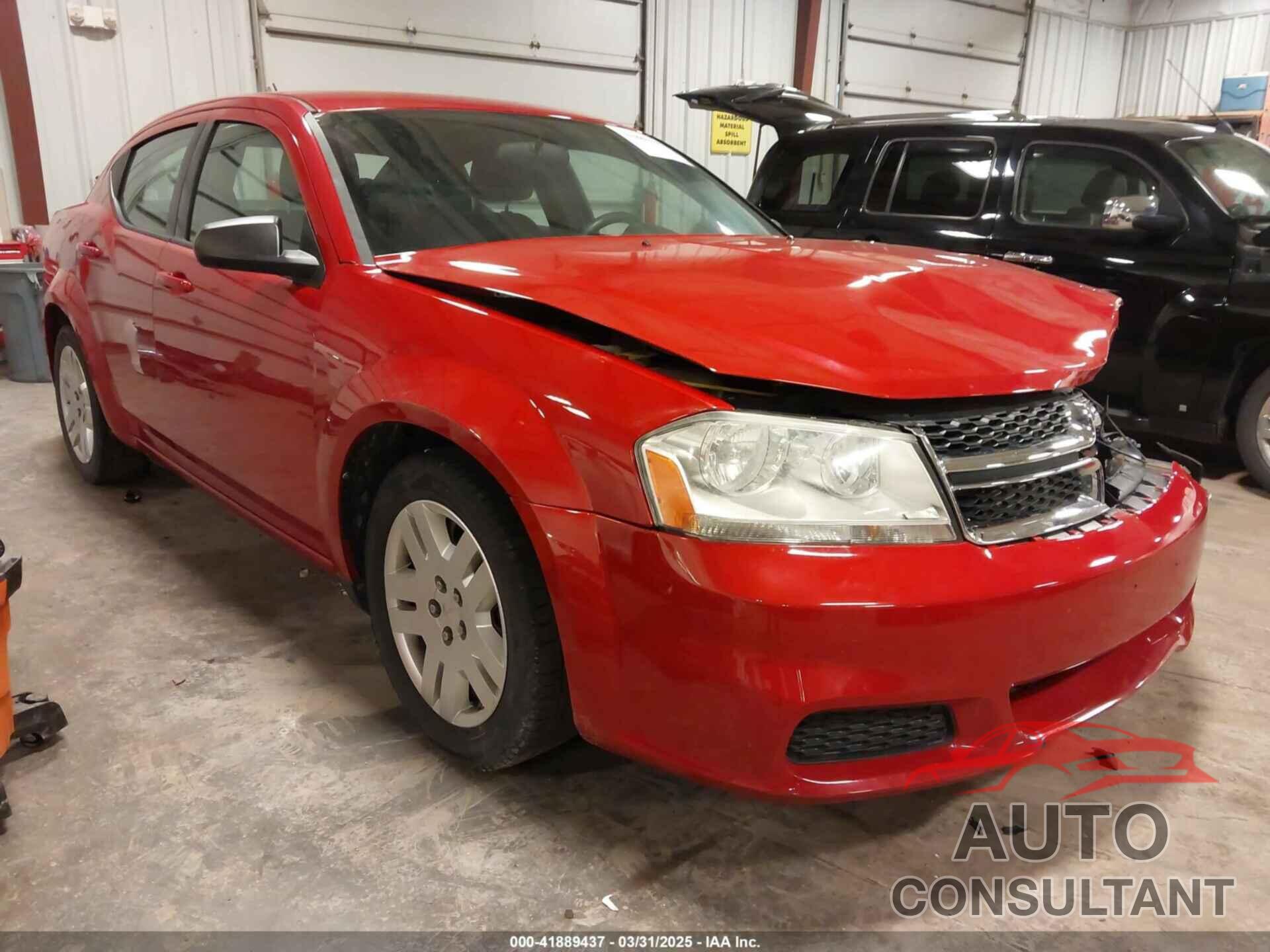 DODGE AVENGER 2013 - 1C3CDZAB0DN588064