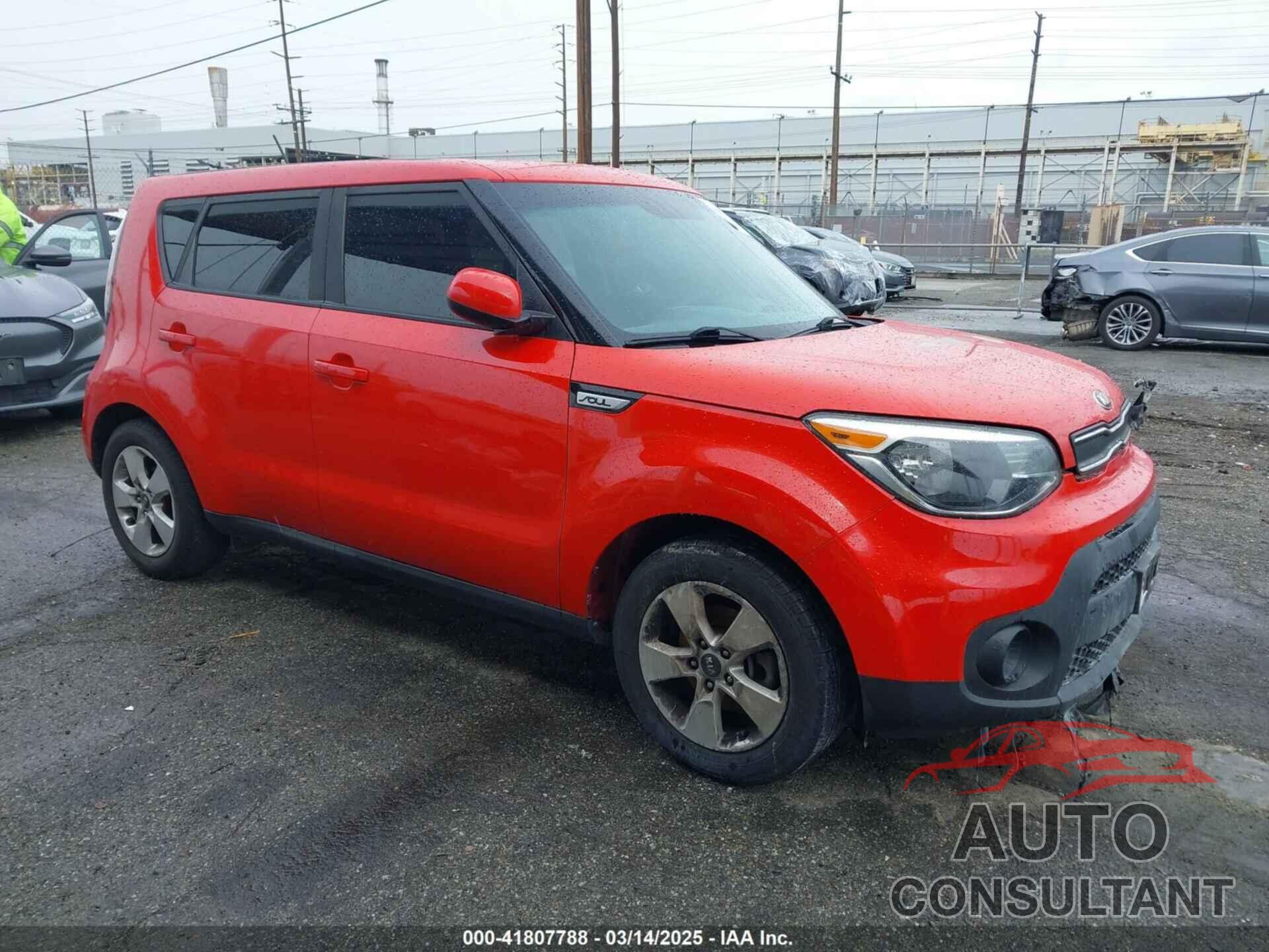 KIA SOUL 2019 - KNDJN2A21K7025193