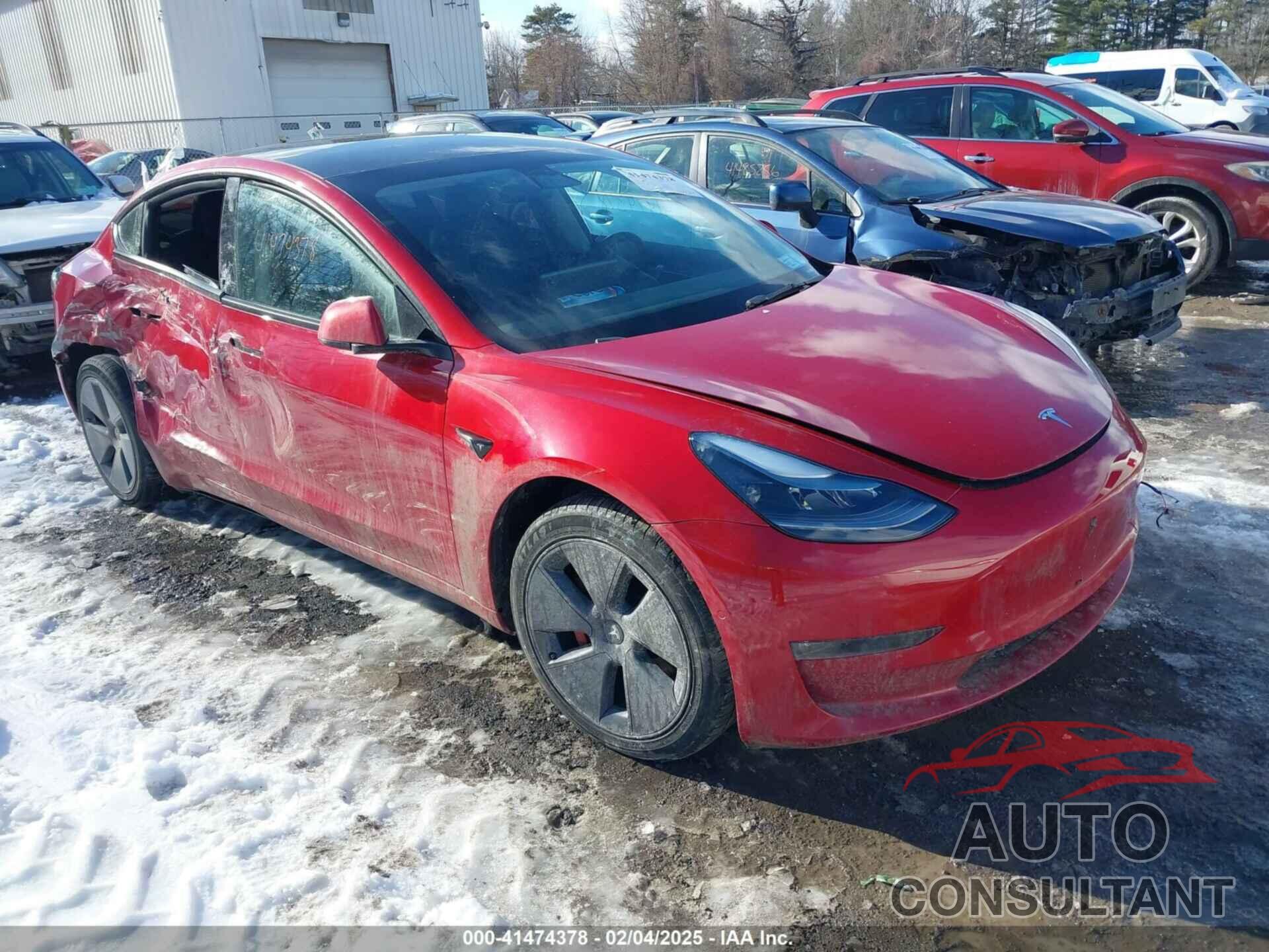 TESLA MODEL 3 2022 - 5YJ3E1EB5NF178901
