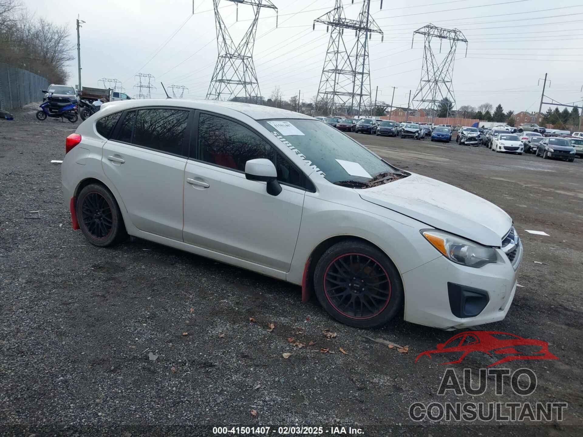 SUBARU IMPREZA 2013 - JF1GPAC69D2901156