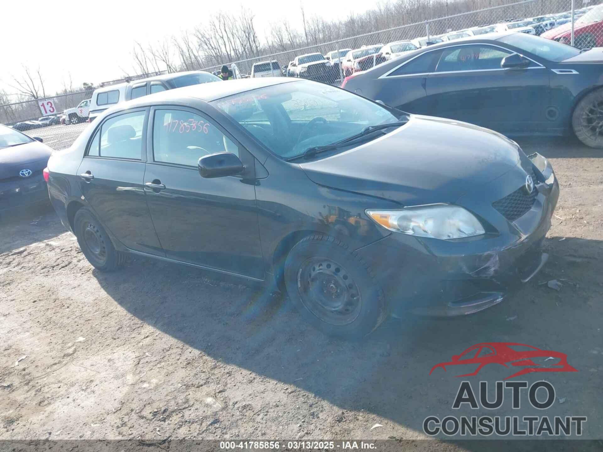 TOYOTA COROLLA 2009 - 2T1BU40E69C186176