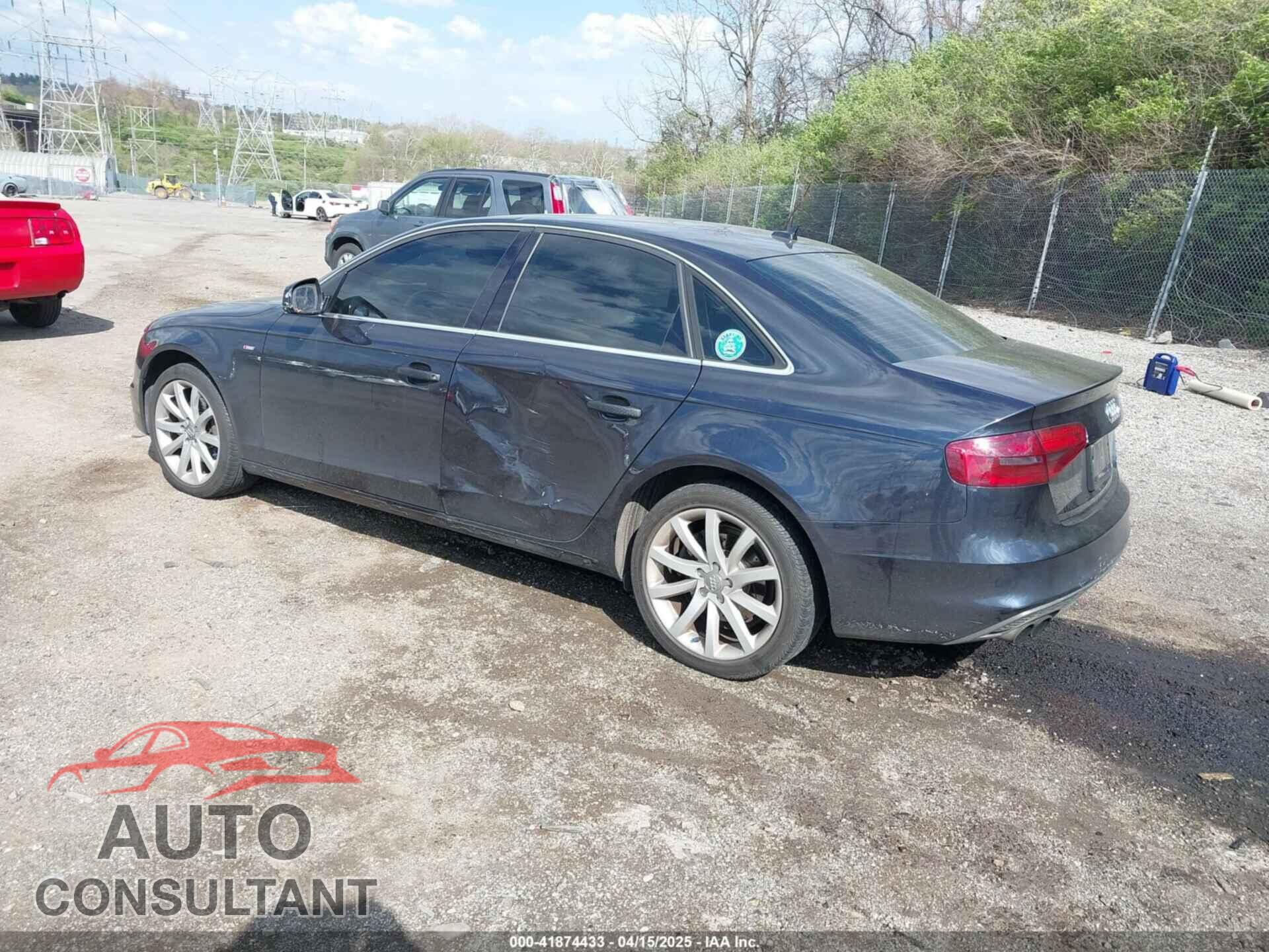 AUDI A4 2014 - WAUBFAFL0EA067761
