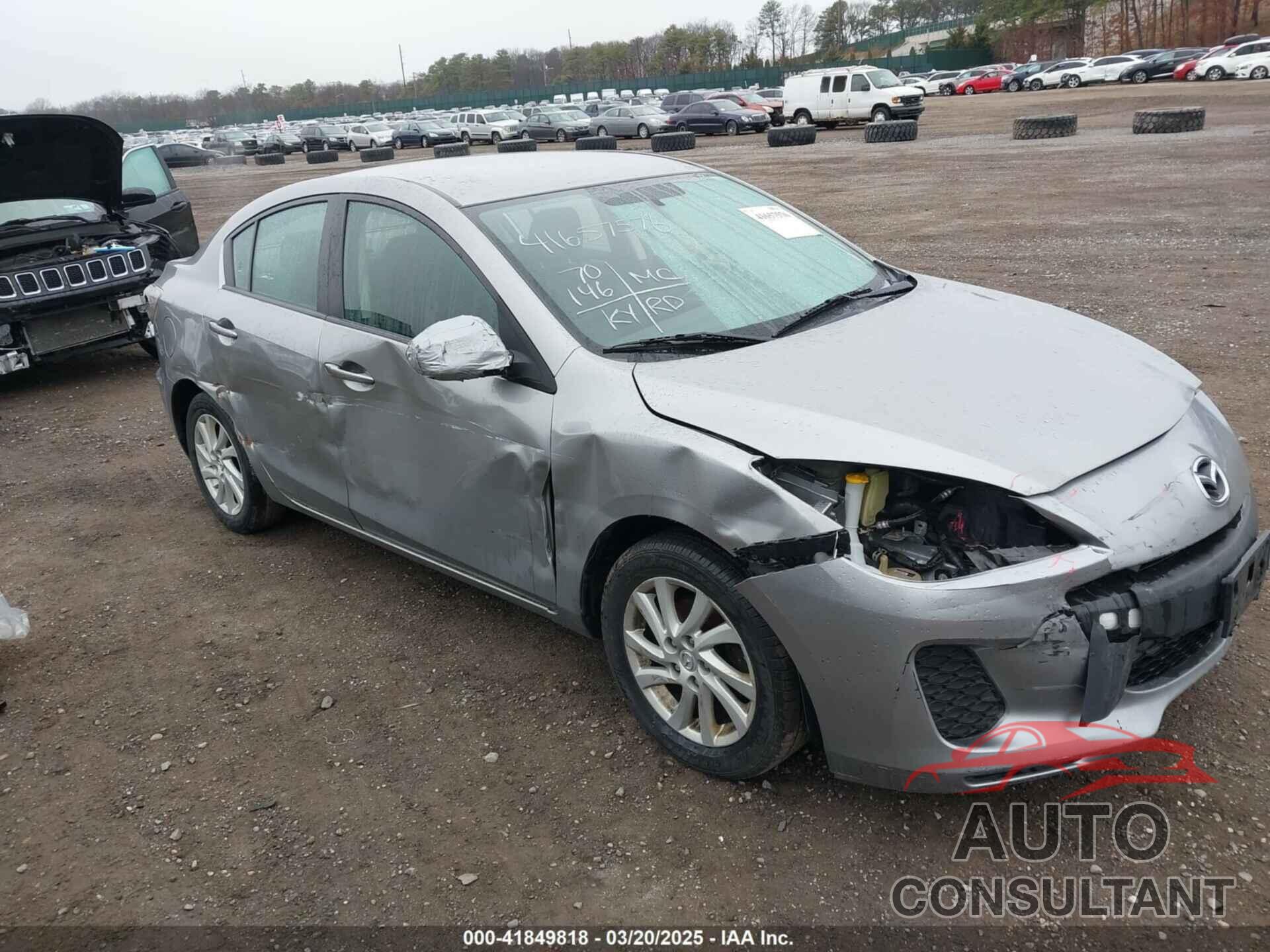 MAZDA MAZDA3 2012 - JM1BL1V82C1565370