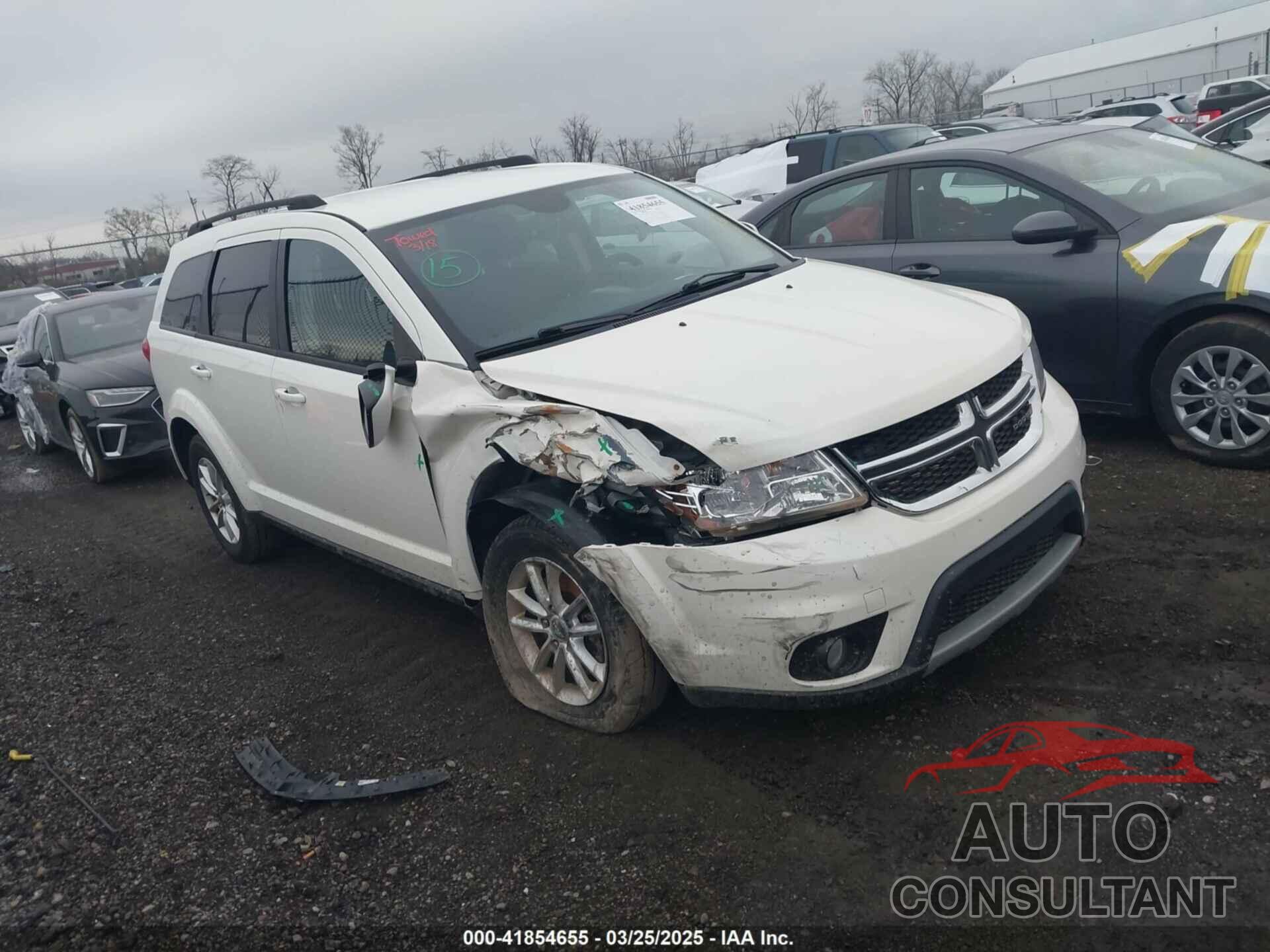 DODGE JOURNEY 2014 - 3C4PDCBB8ET153190