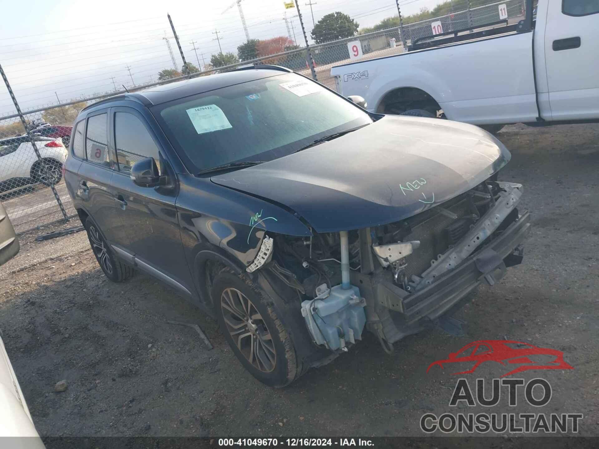 MITSUBISHI OUTLANDER 2016 - JA4AD3A38GZ022377