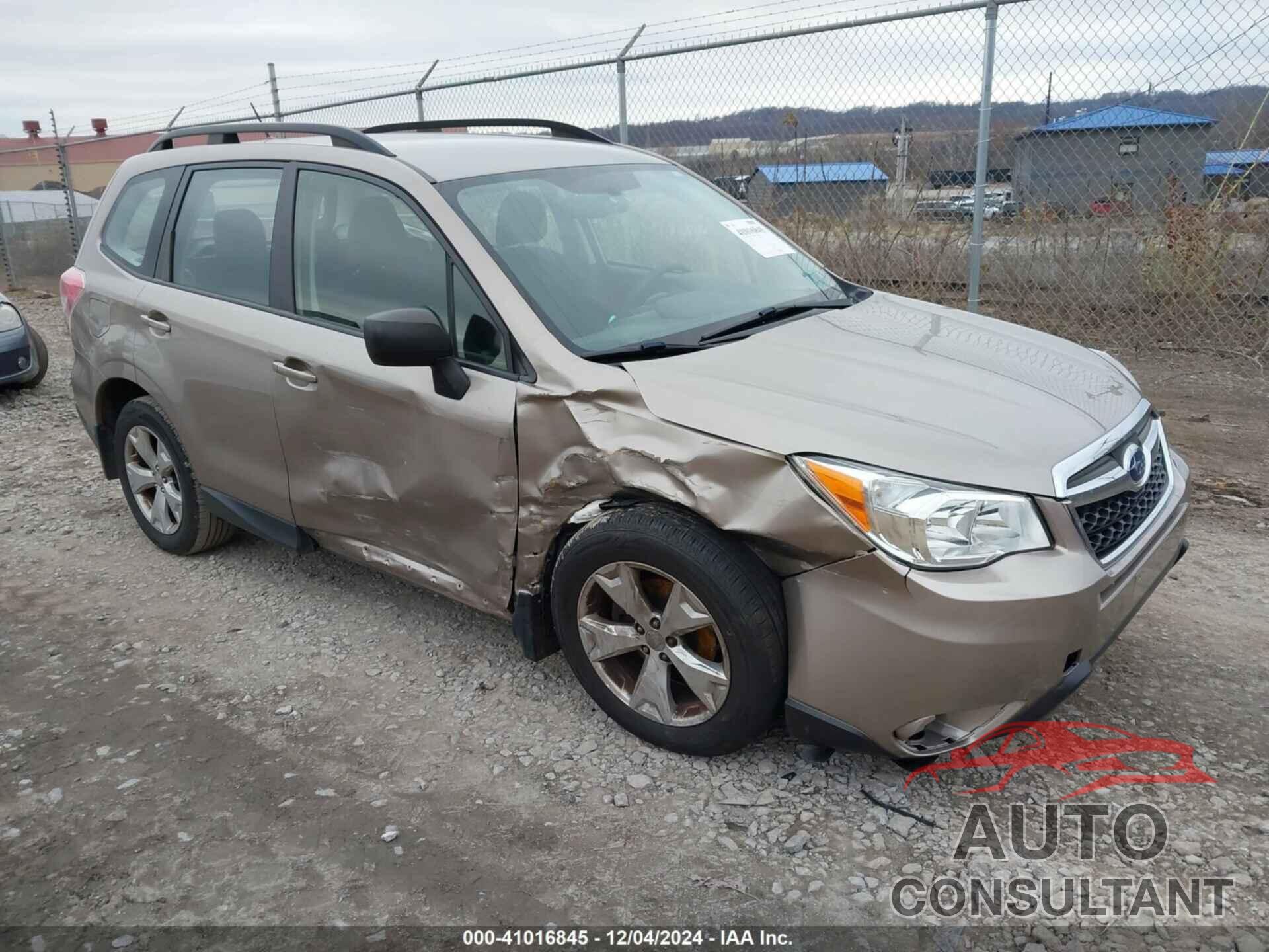 SUBARU FORESTER 2015 - JF2SJABCXFH598242