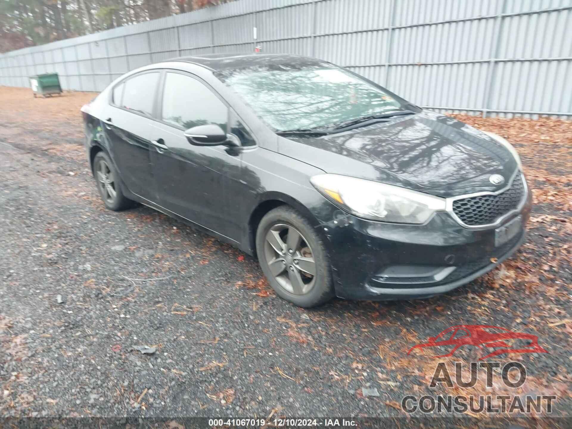 KIA FORTE 2014 - KNAFX4A68E5082177