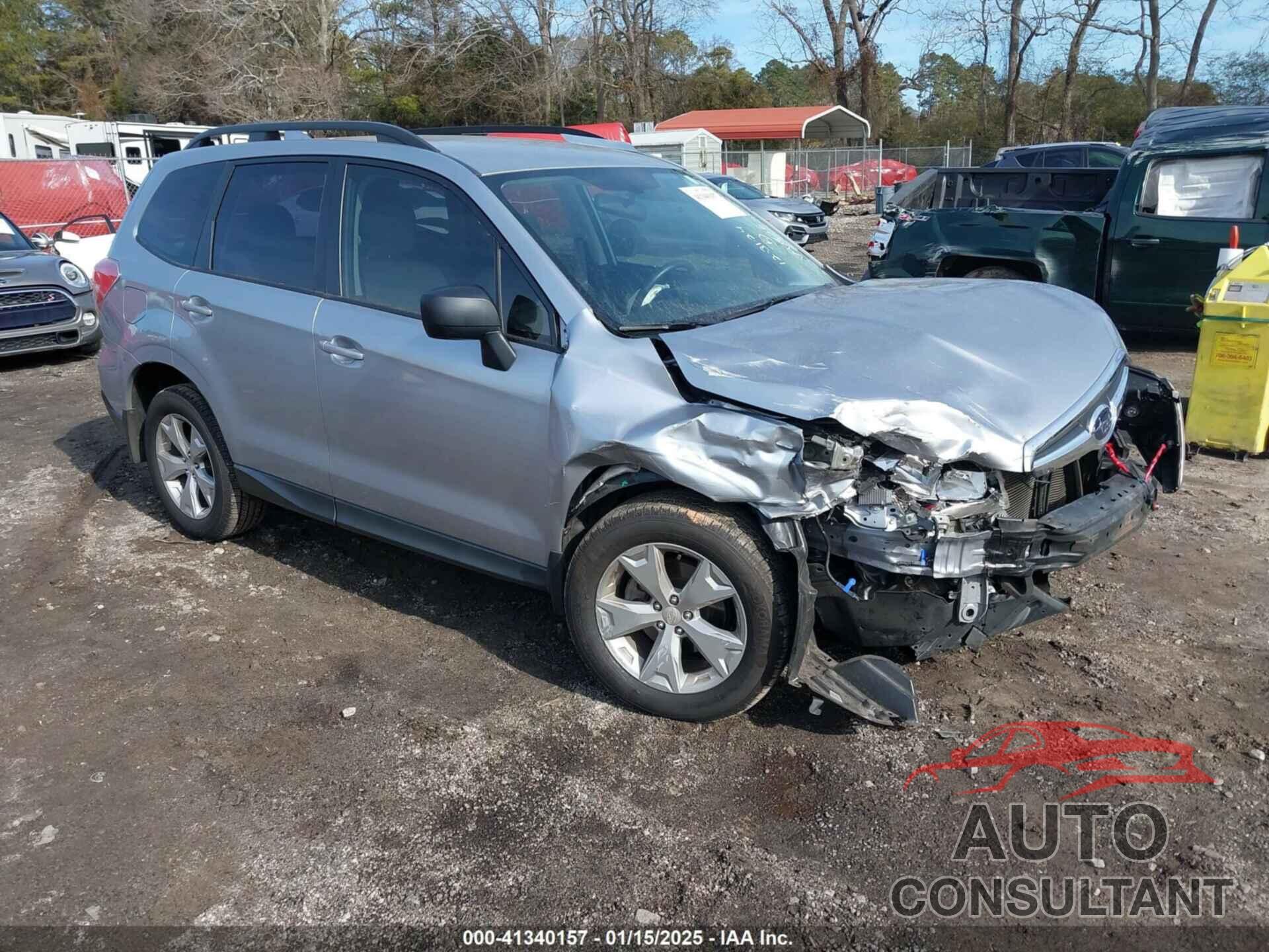 SUBARU FORESTER 2016 - JF2SJABC8GH540826
