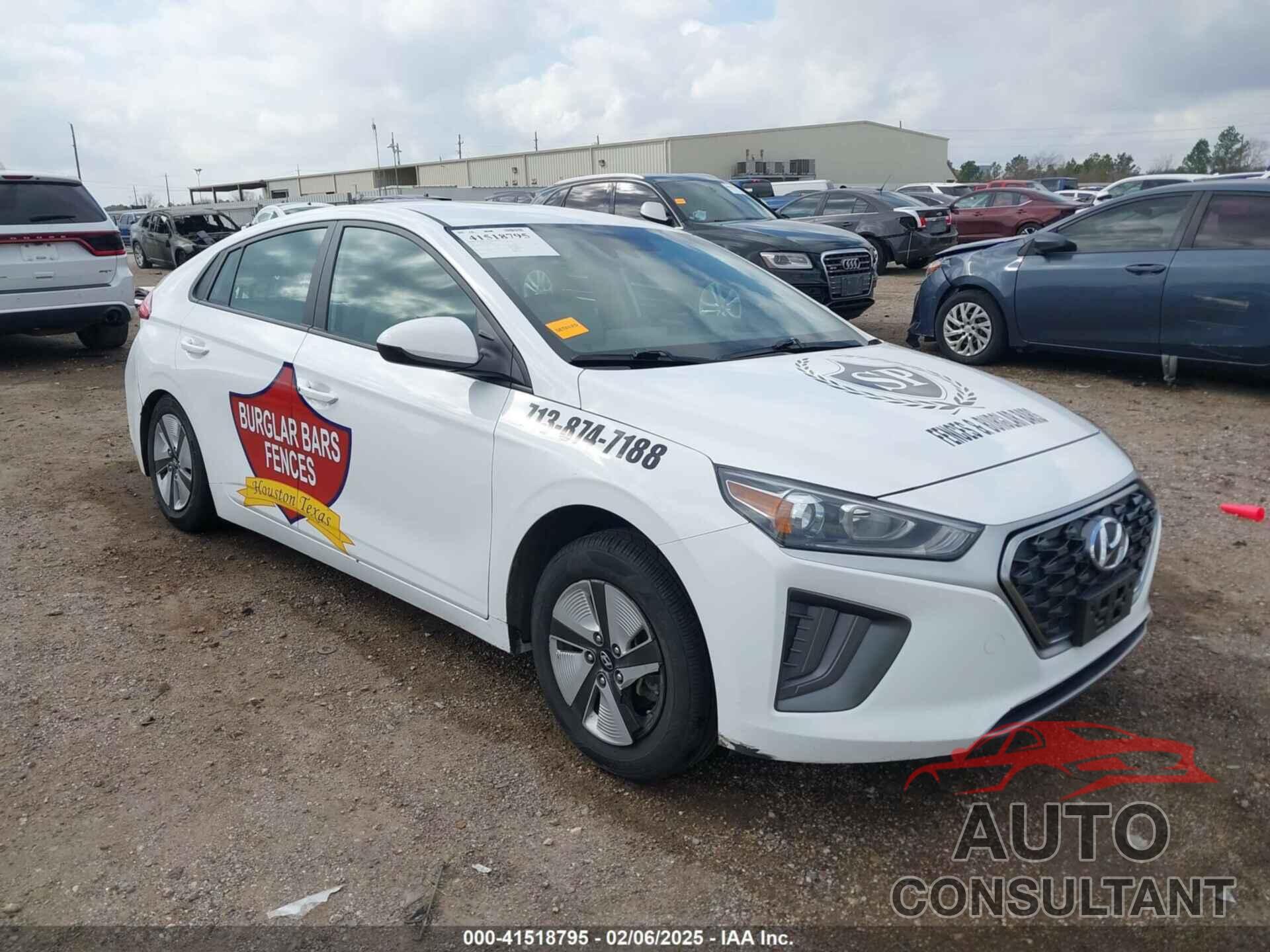 HYUNDAI IONIQ HYBRID 2022 - KMHC65LC4NU279625