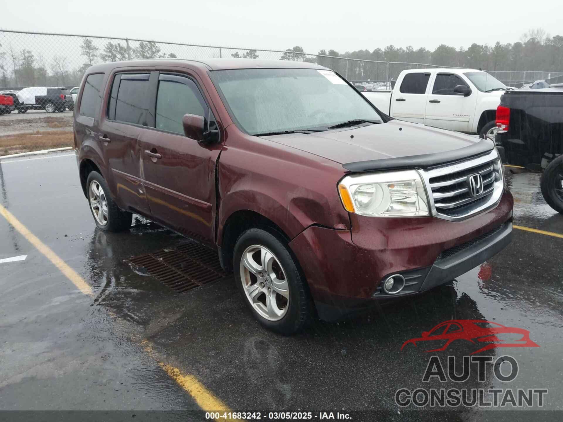 HONDA PILOT 2012 - 5FNYF4H40CB049737