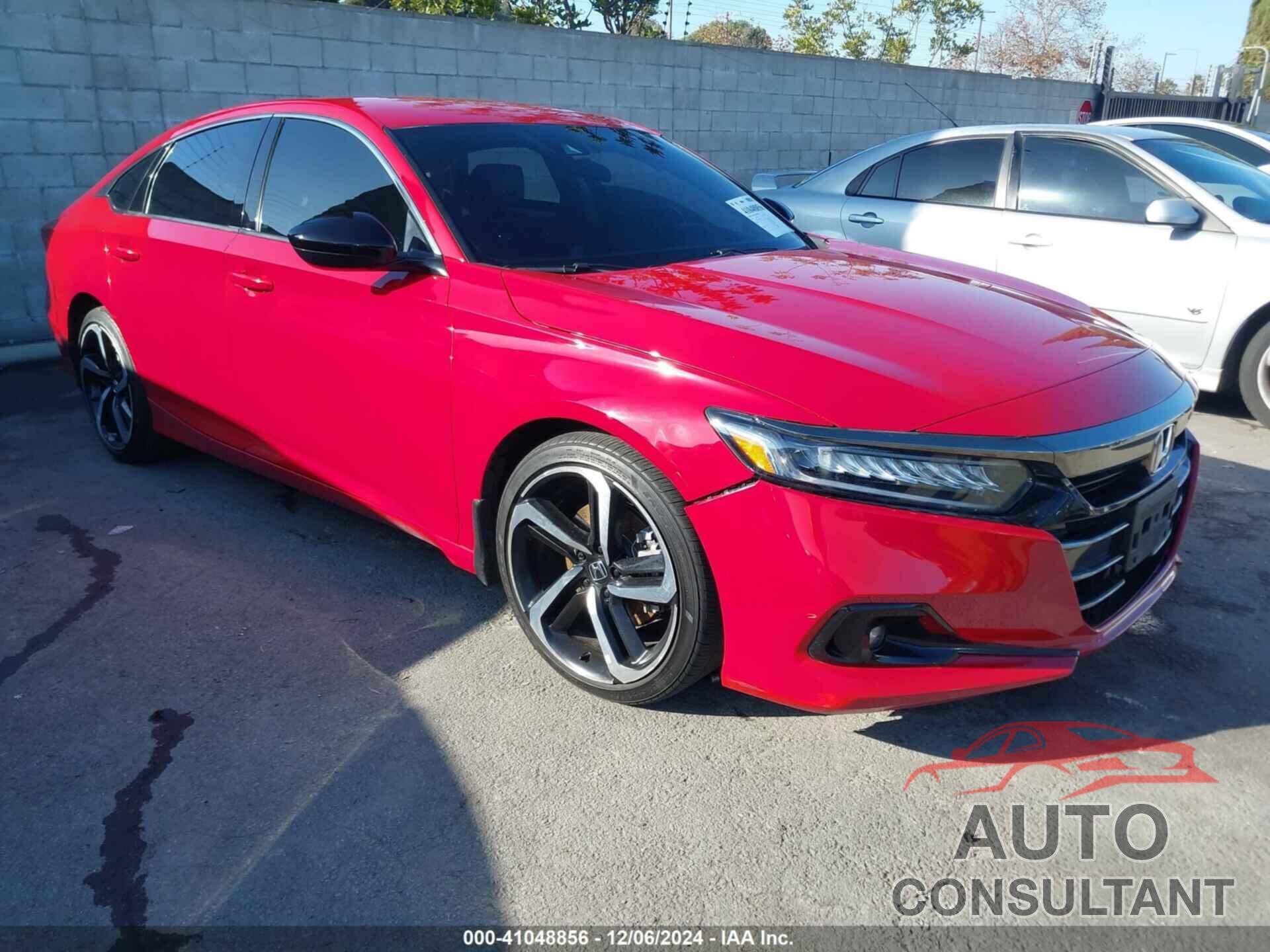 HONDA ACCORD 2022 - 1HGCV1F49NA020409