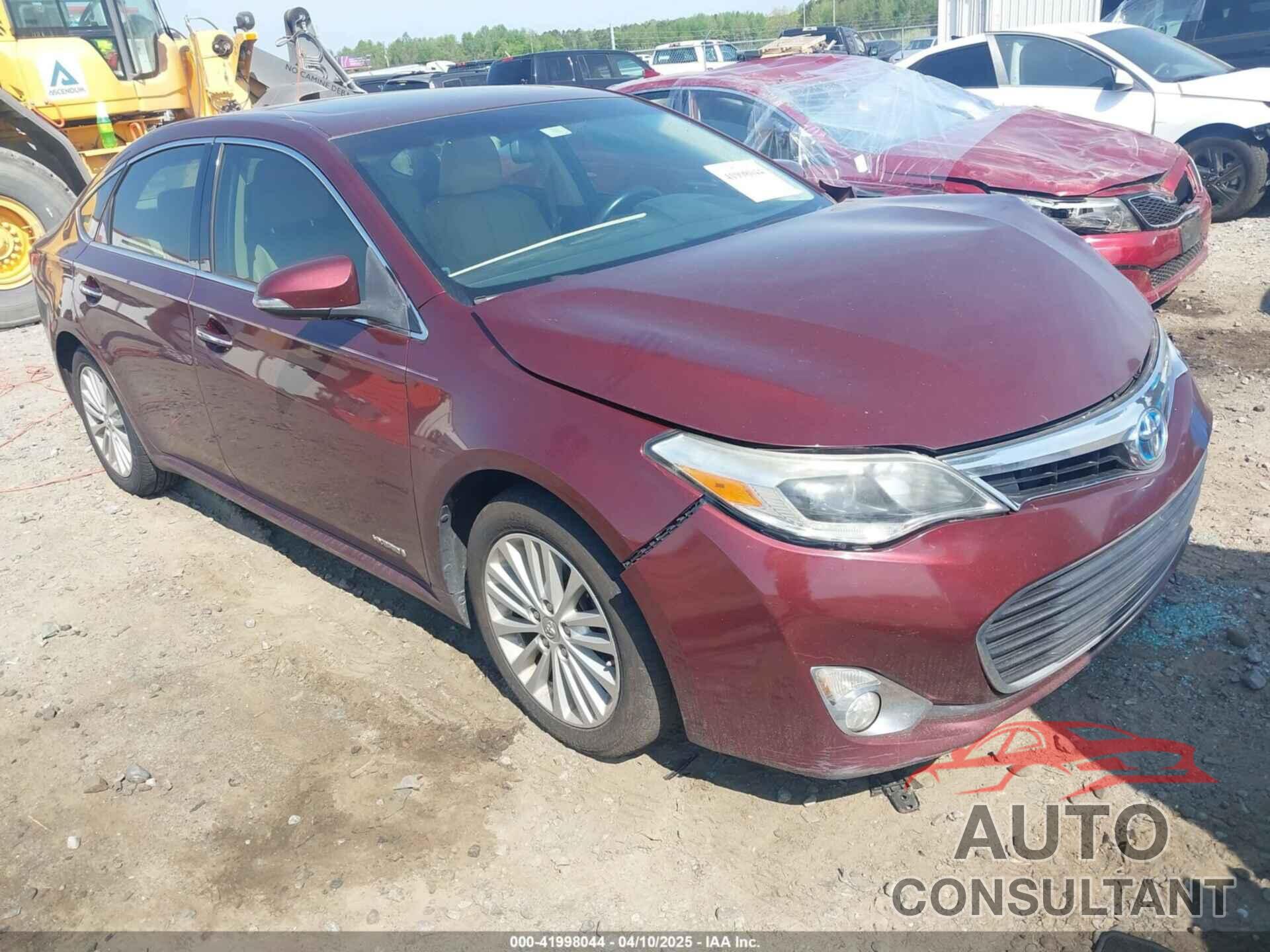 TOYOTA AVALON HYBRID 2014 - 4T1BD1EB9EU030803
