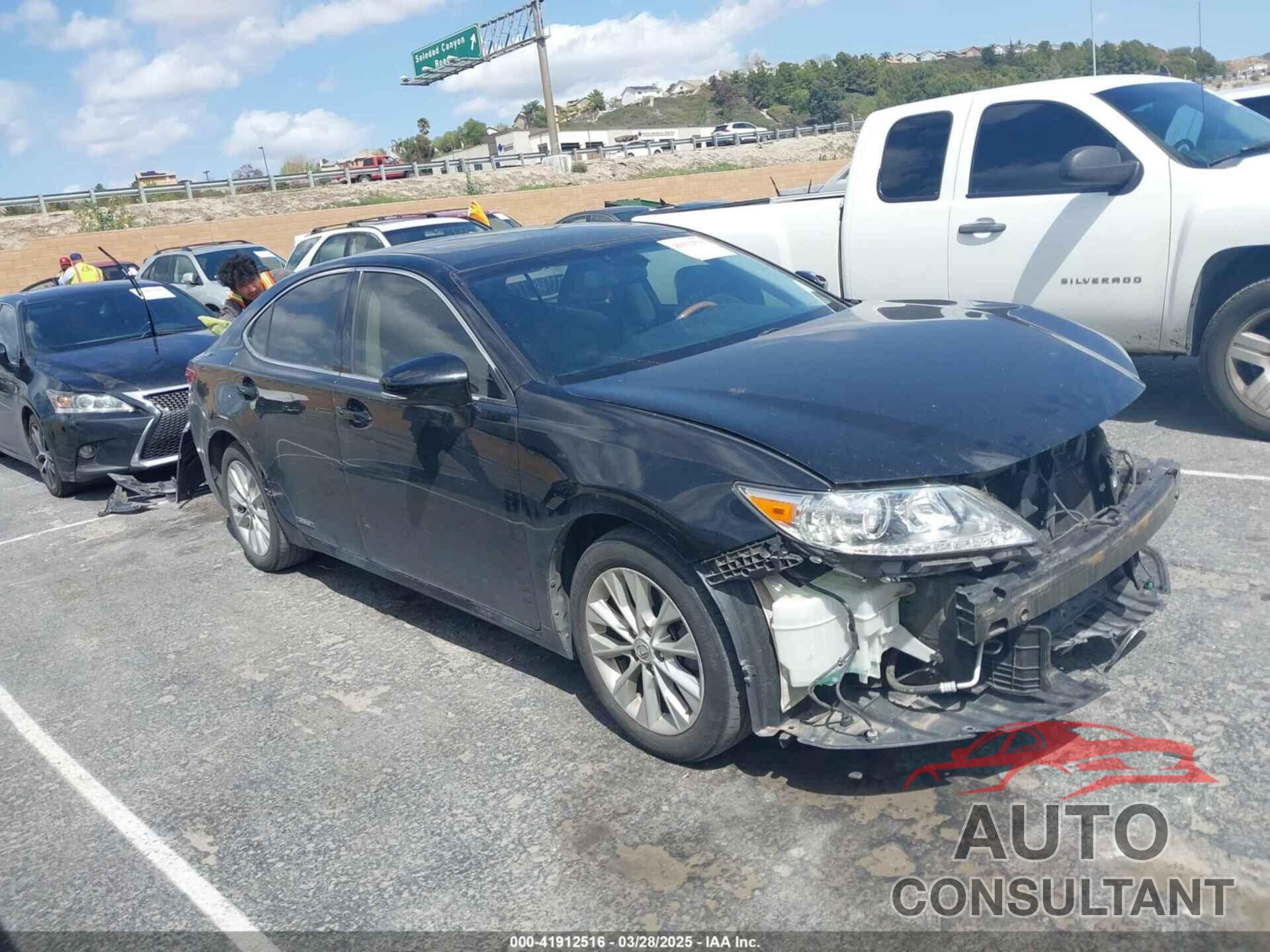 LEXUS ES 300H 2014 - JTHBW1GG6E2066319